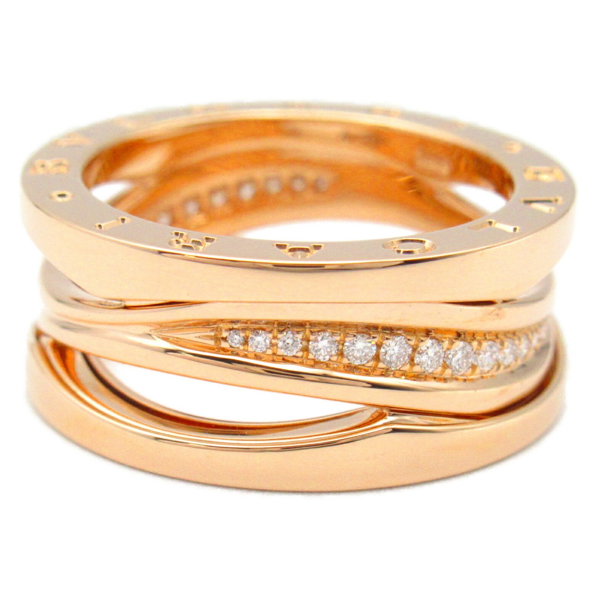 Bvlgari B.Zero1 Pink Gold Pink Gold (18K) Band Ring (Pre-Owned)