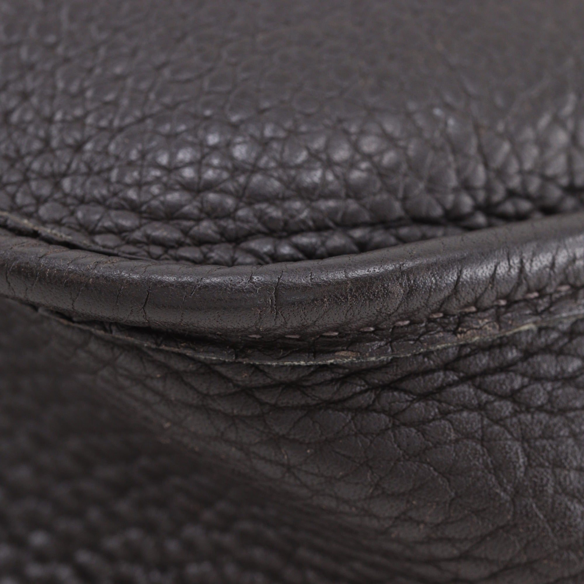 Hermes Brown Taurillon Clemence Leather Shoulder Bag (Pre-Owned)