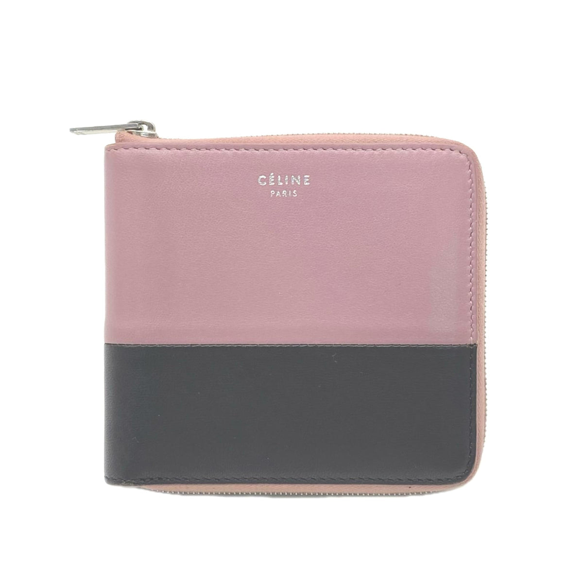 Celine Black Pink Leather Wallet (Bi-Fold) (Pre-Owned)