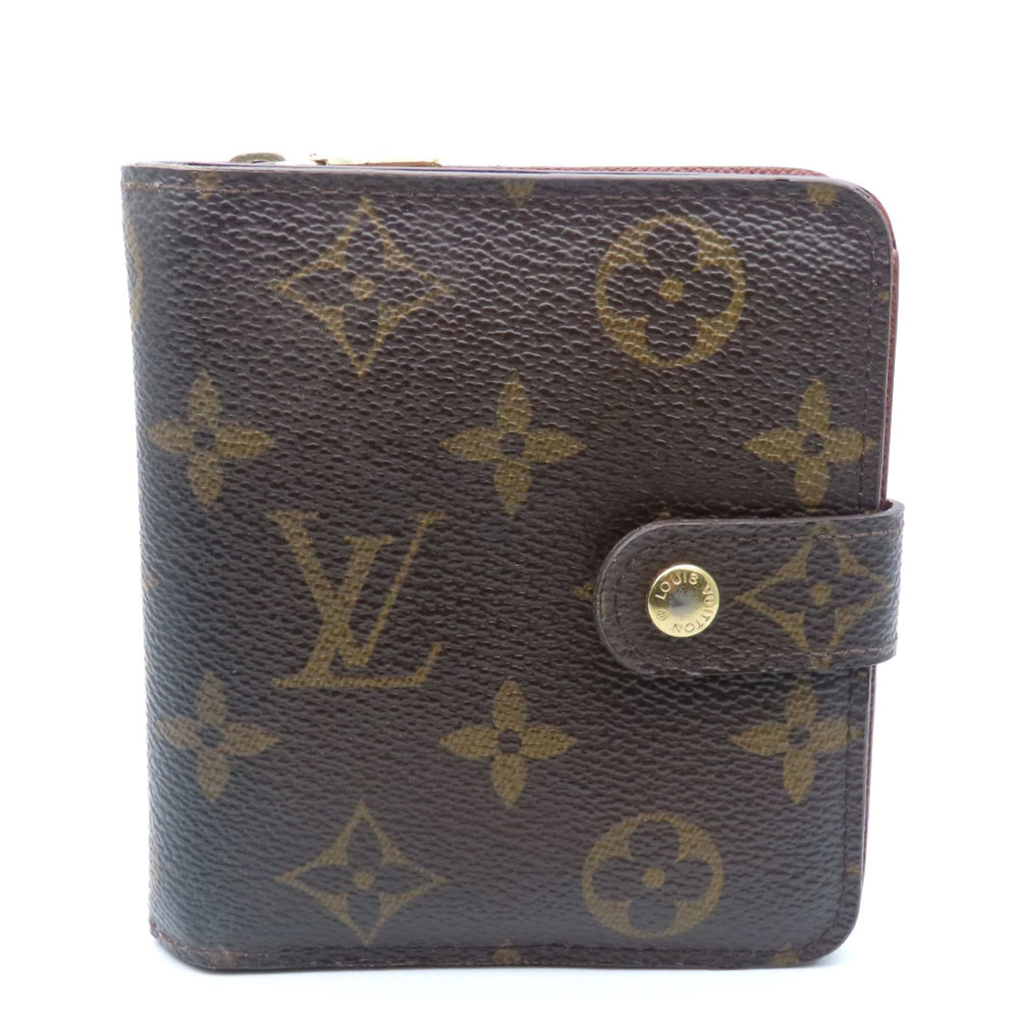 Louis Vuitton Brown Monogram Wallet (Bi-Fold) (Pre-Owned)