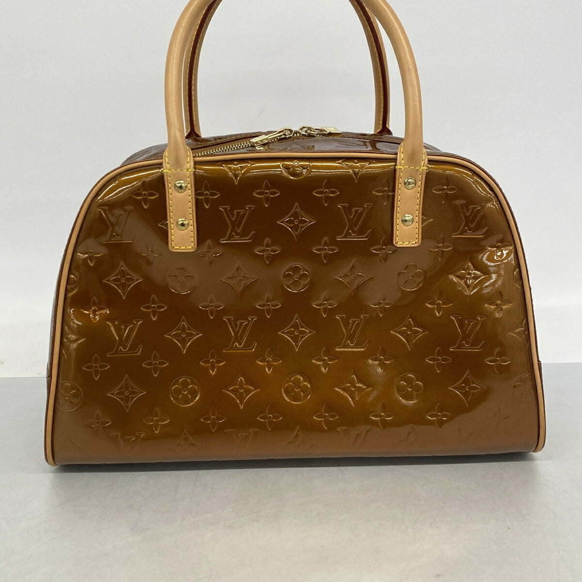 Louis Vuitton Bronze Handbag (Pre-Owned)