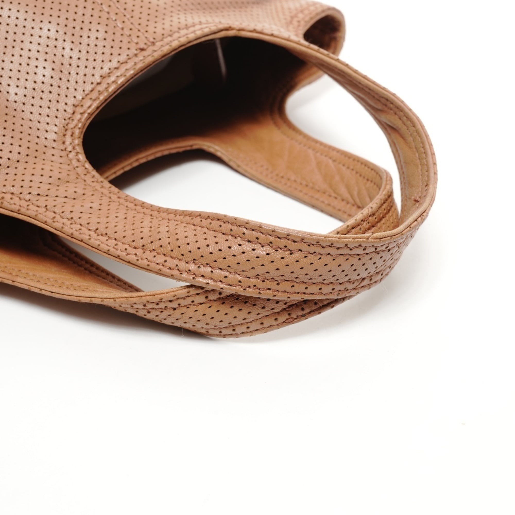 Bottega Veneta Intrecciato Brown Leather Handbag (Pre-Owned)
