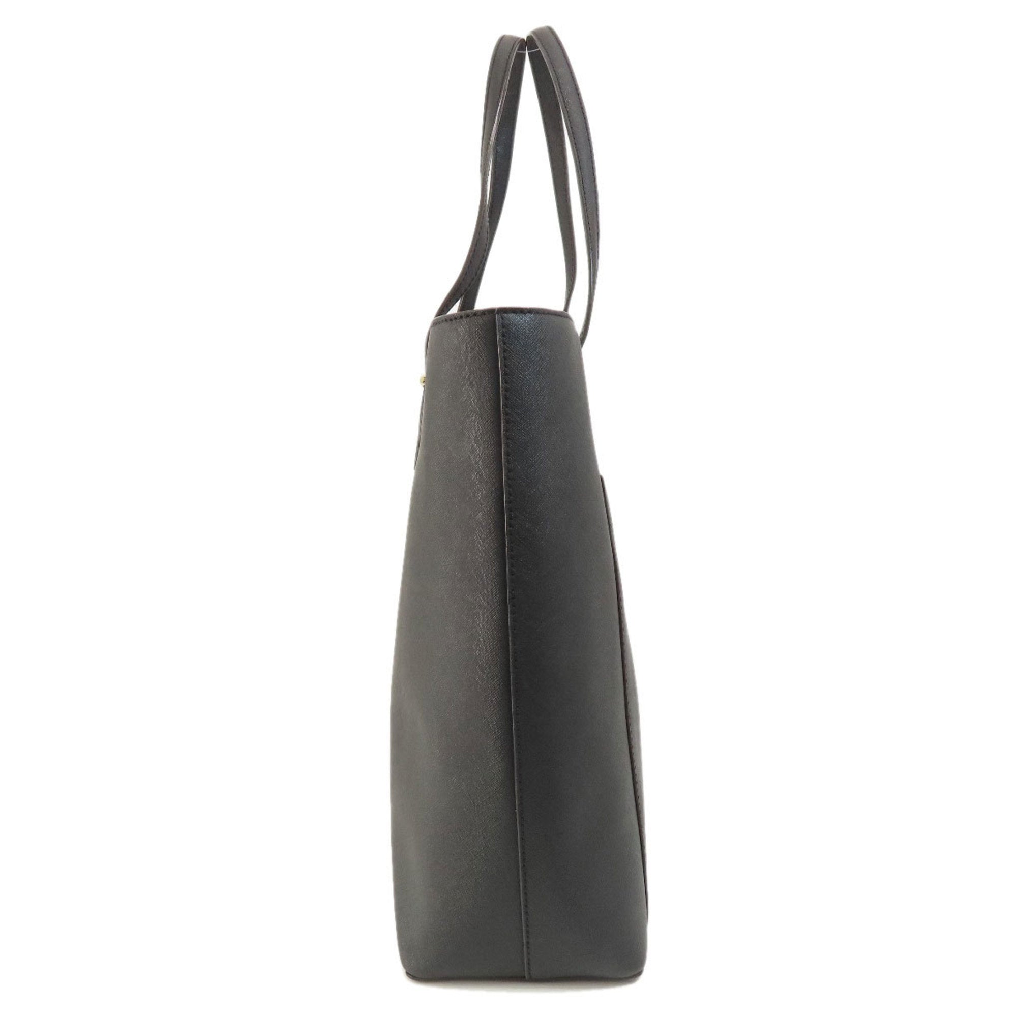 Kate Spade Black Leather Tote Bag (Pre-Owned)