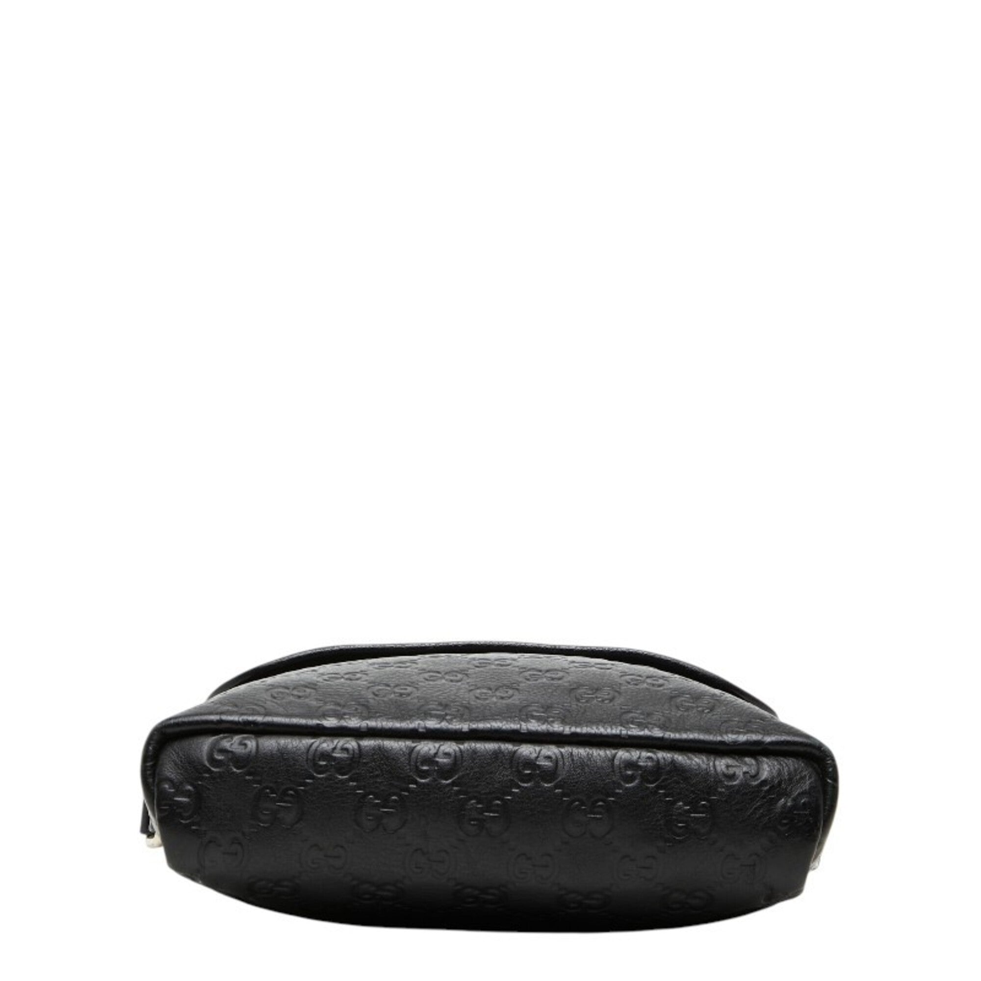 Gucci Black Pvc Leather Shoulder Bag (Pre-Owned)