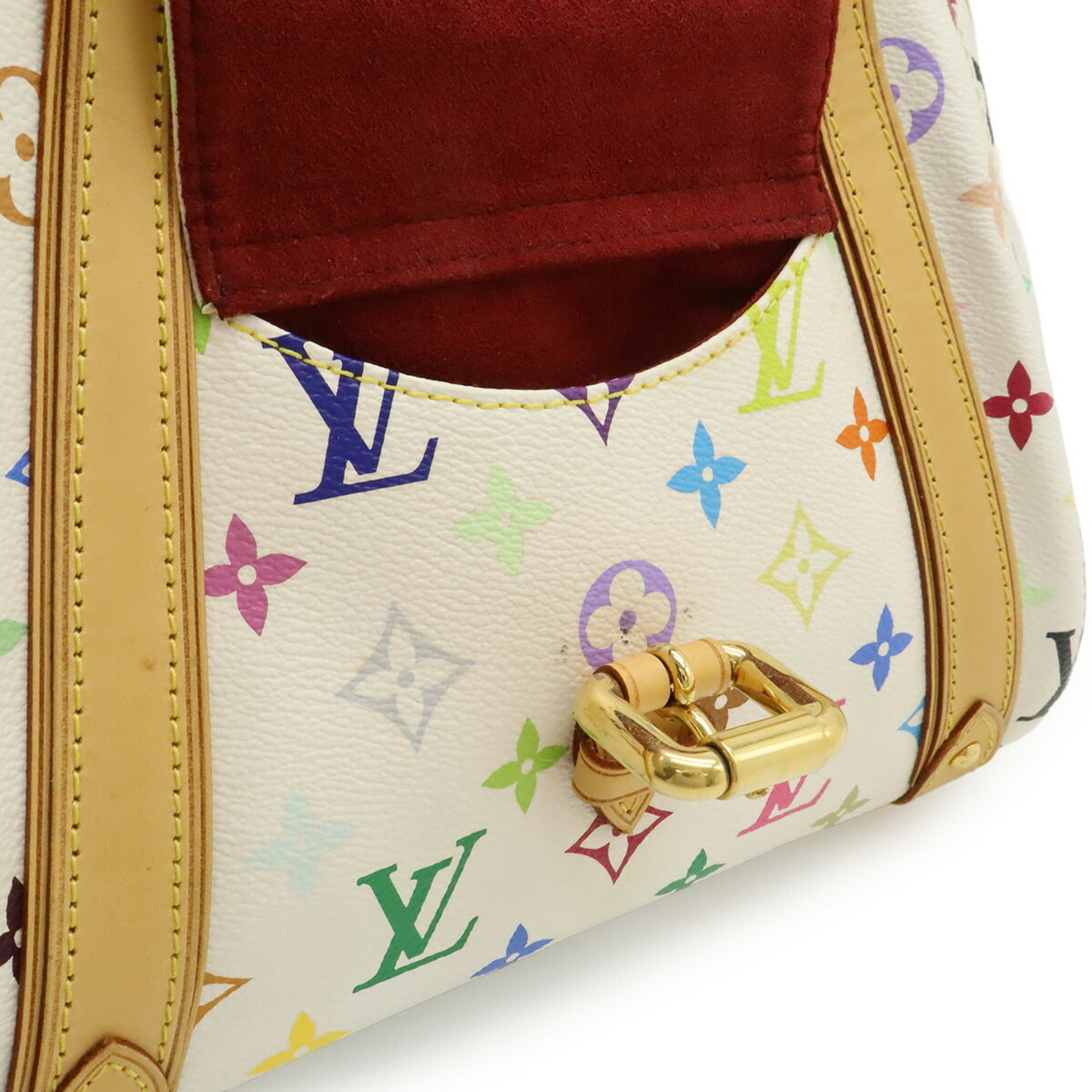 Louis Vuitton Blanc Monogram Multi-Color White Monogram Multicolore Handbag (Pre-Owned)