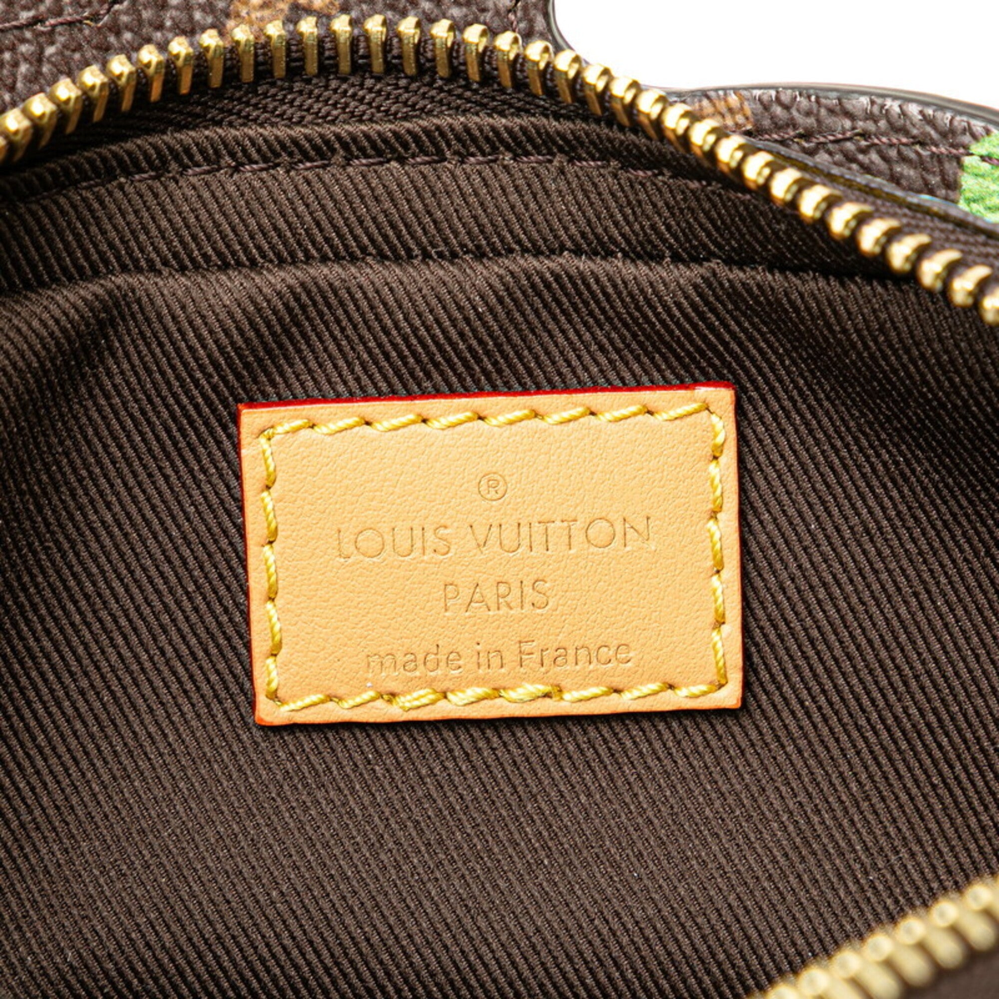 Louis Vuitton Brown Pvc Leather Shoulder Bag (Pre-Owned)