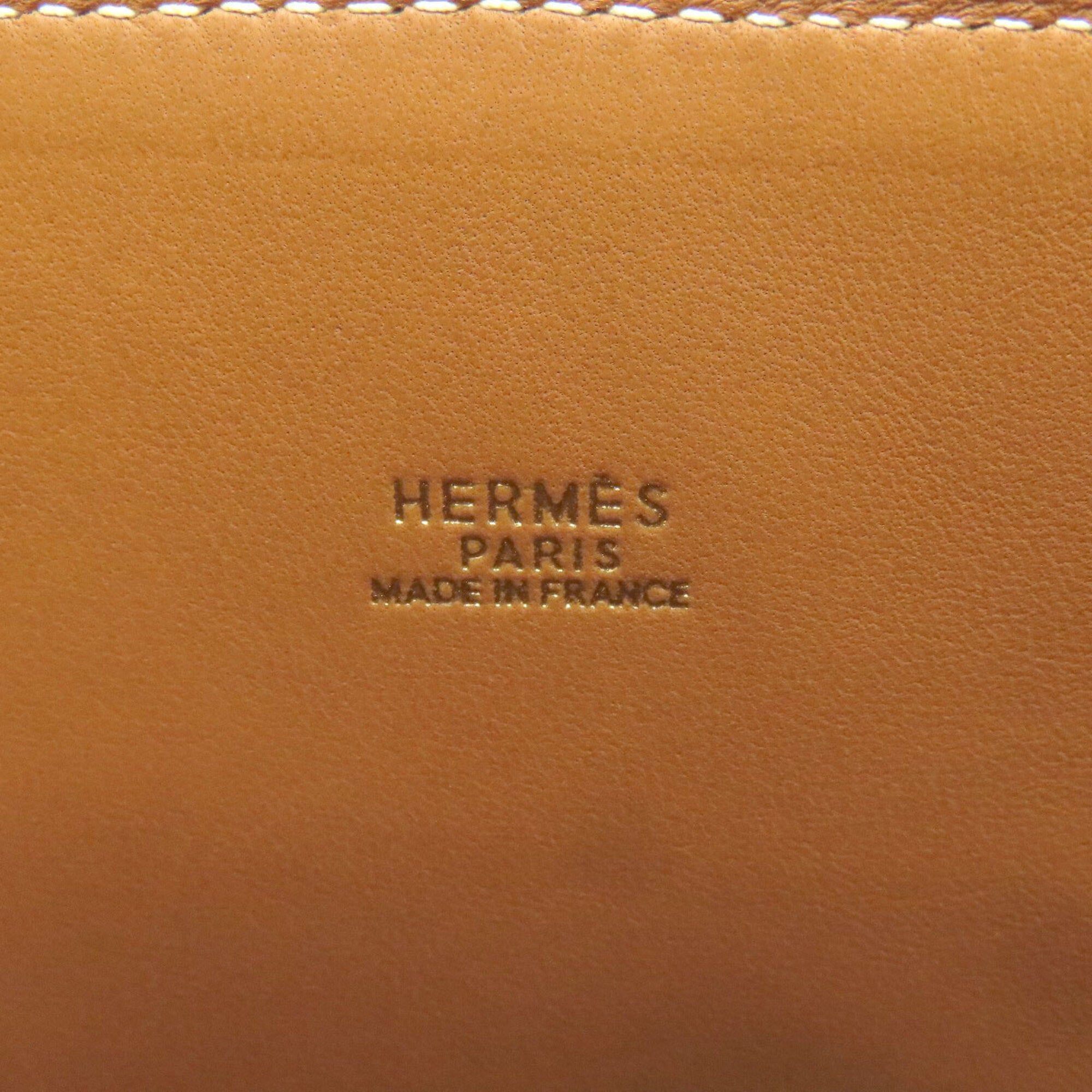 Hermes Bolide Gold Epsom Leather Handbag (Pre-Owned)