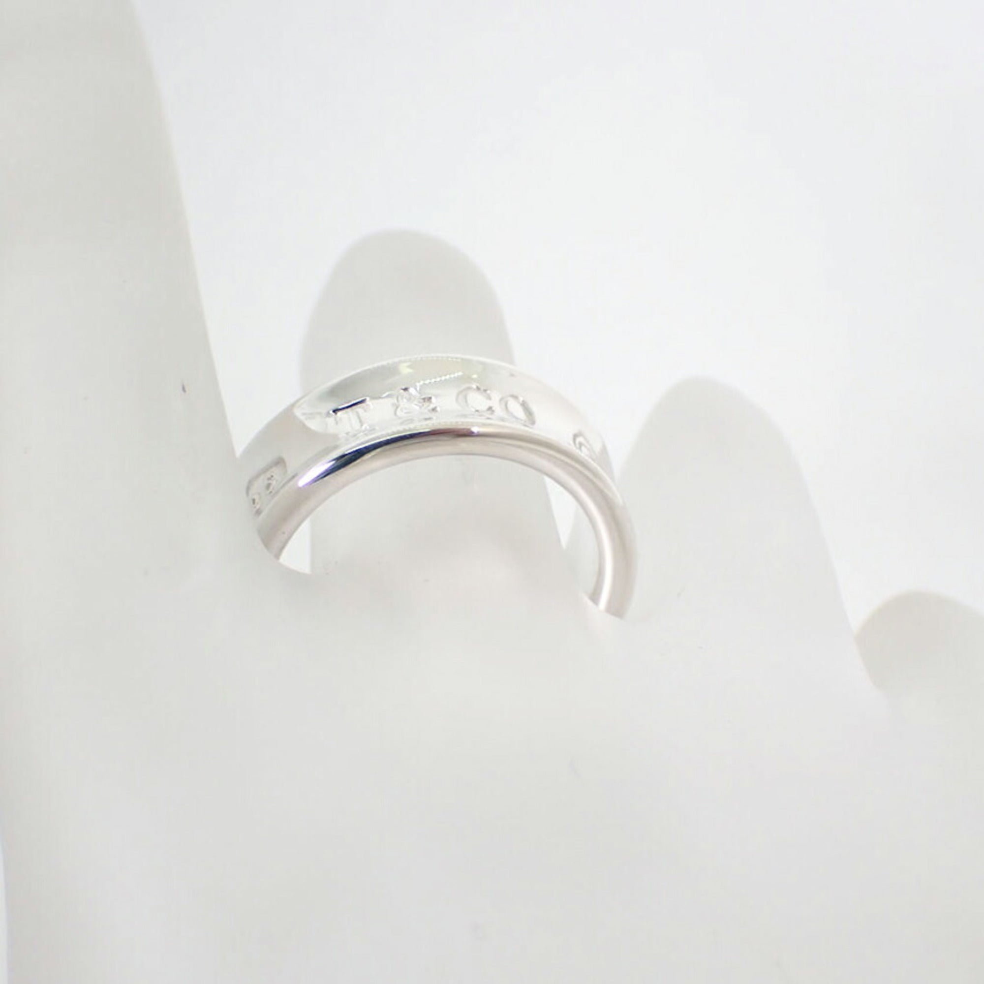 Tiffany Sterling Silver 925 Band Ring (Pre-Owned)