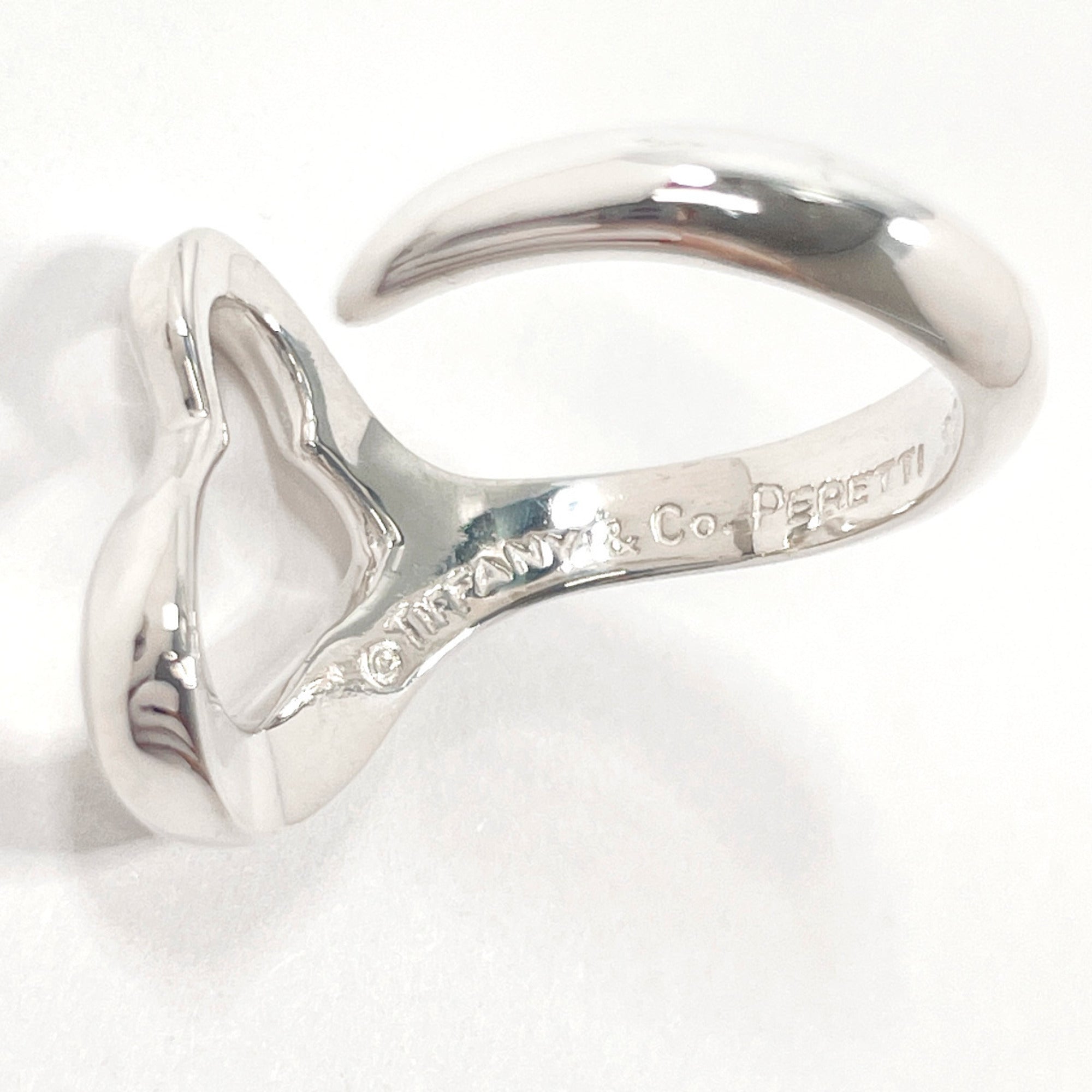 Tiffany Silver Silver 925 Band Ring (Pre-Owned)