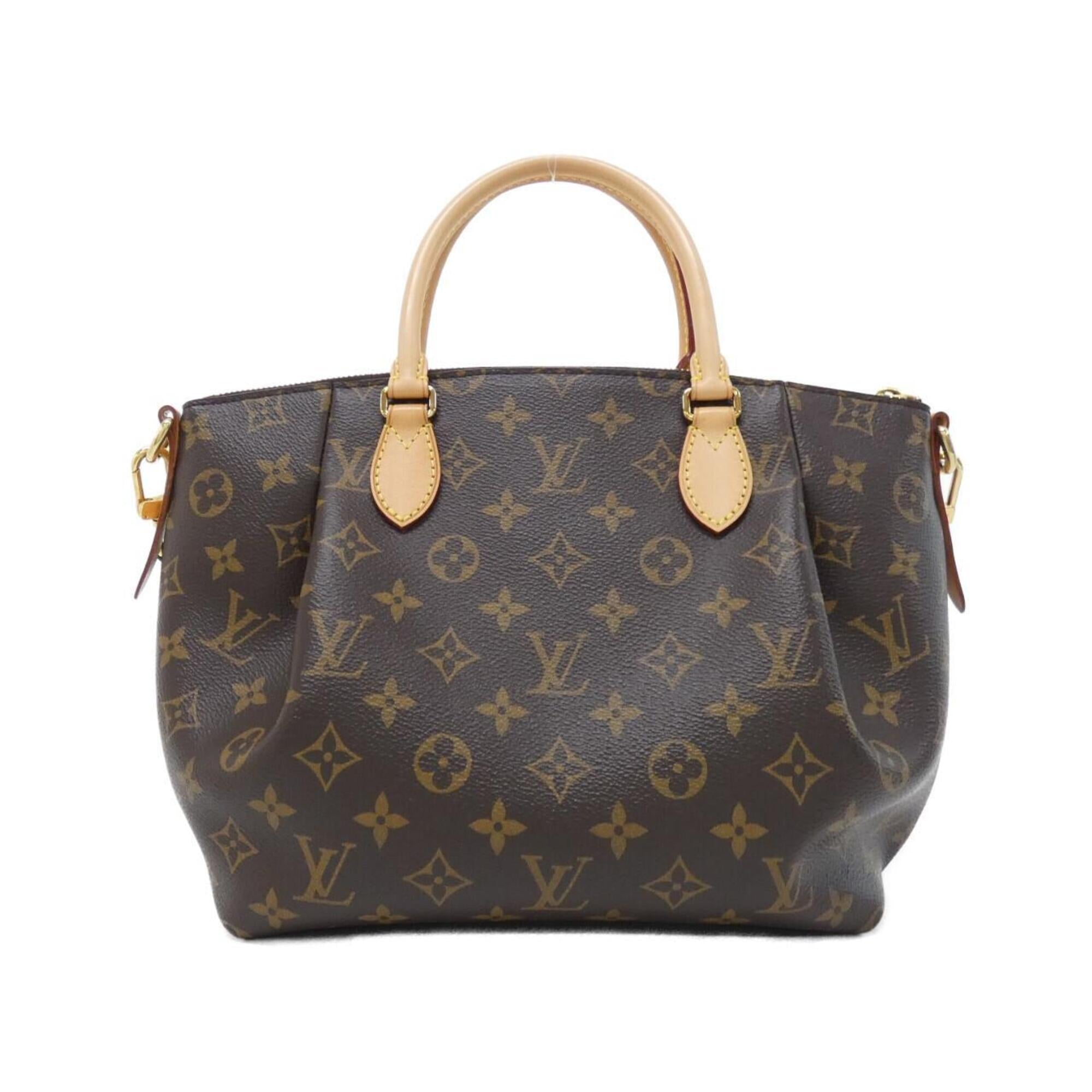 Louis Vuitton Brown Coated Canvas Handbag (Pre-Owned)