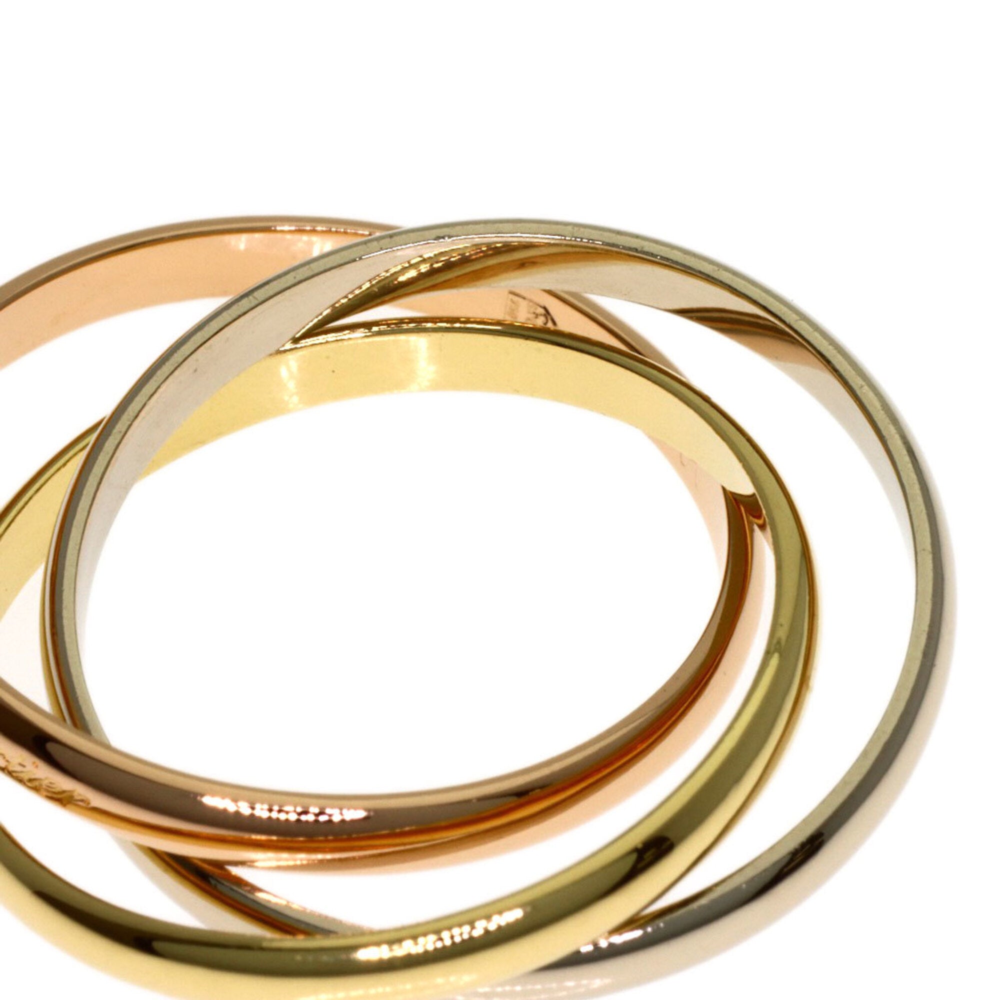 Cartier Trinity Yellow Gold (18K) Pink Gold (18K) White Gold (18K) Band Ring (Pre-Owned)
