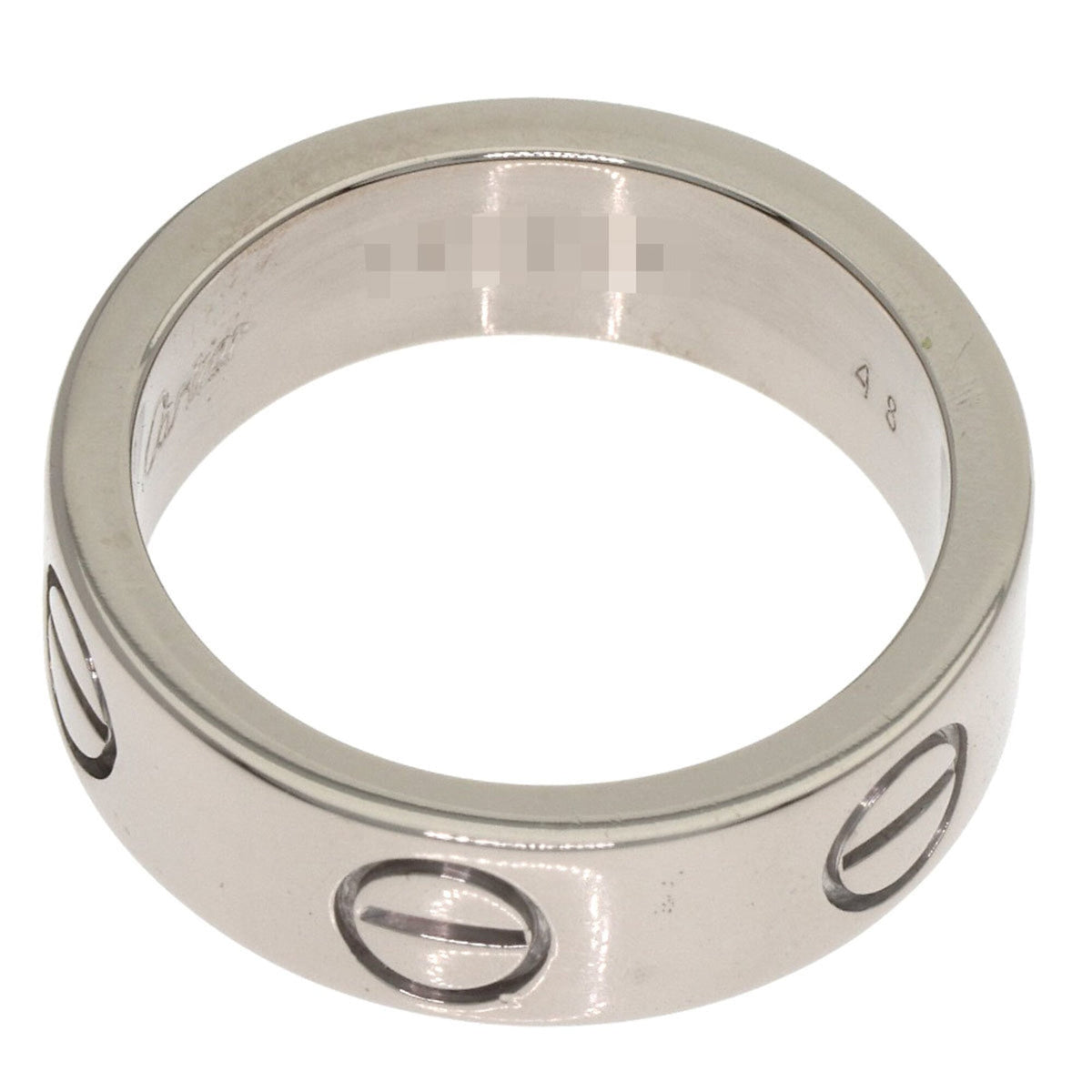 Cartier White Gold (18K) Band Ring (Pre-Owned)