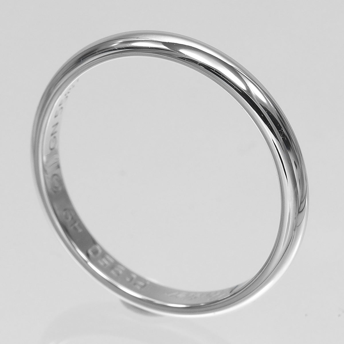 Cartier Platinum 950 Band Ring (Pre-Owned)