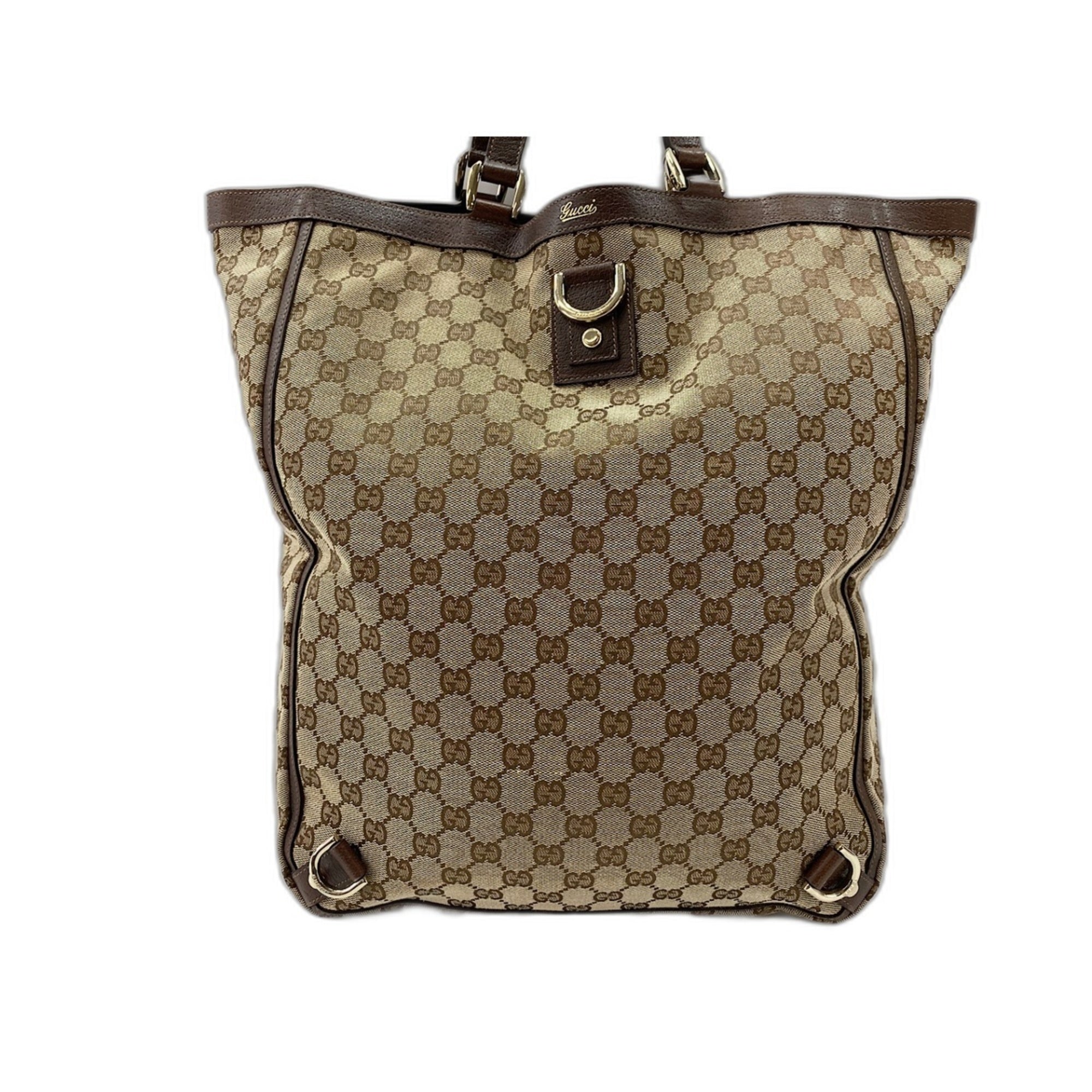 Gucci Abbey Brown Handbag (Pre-Owned)