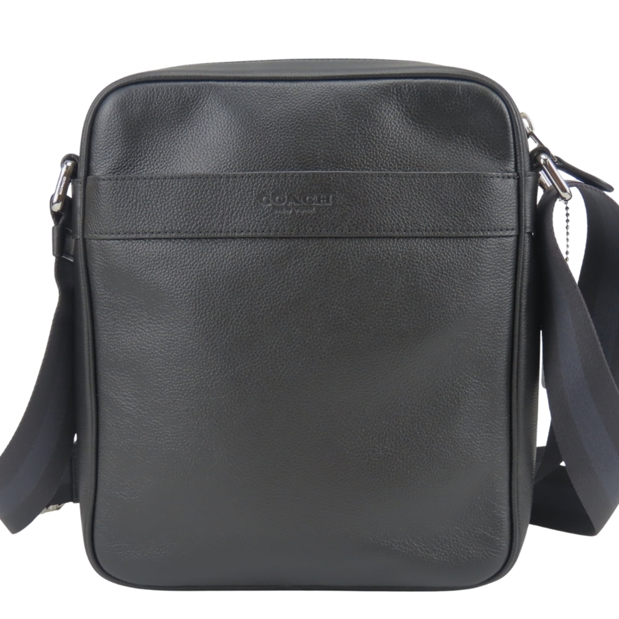 Coach Black Leather Shoulder Bag (Pre-Owned)