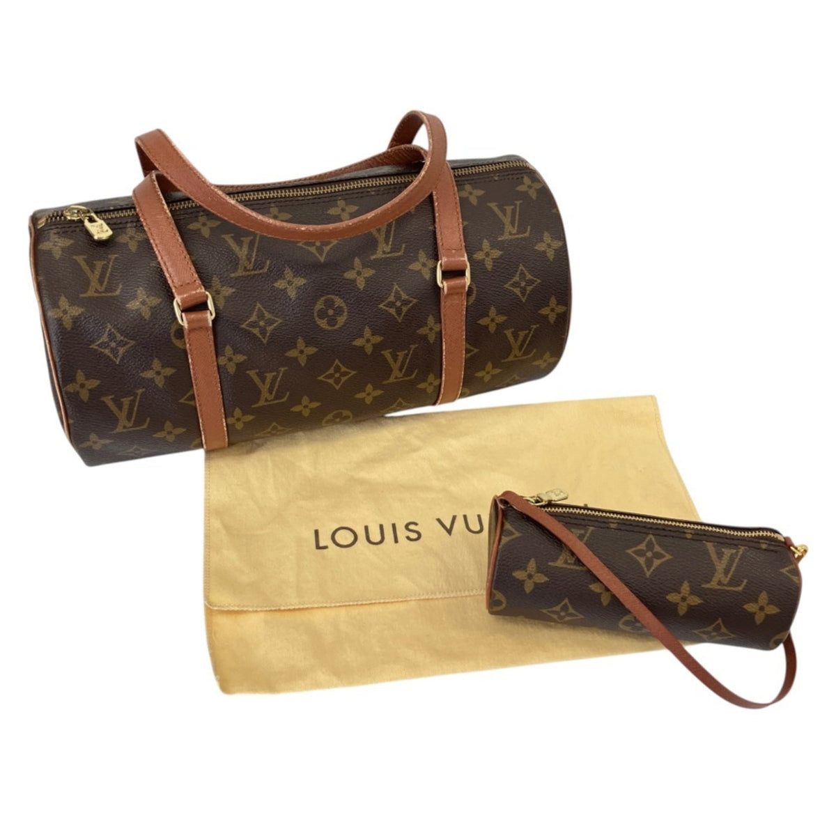 Louis Vuitton Brown Monogram Canvas Tote Bag (Pre-Owned)