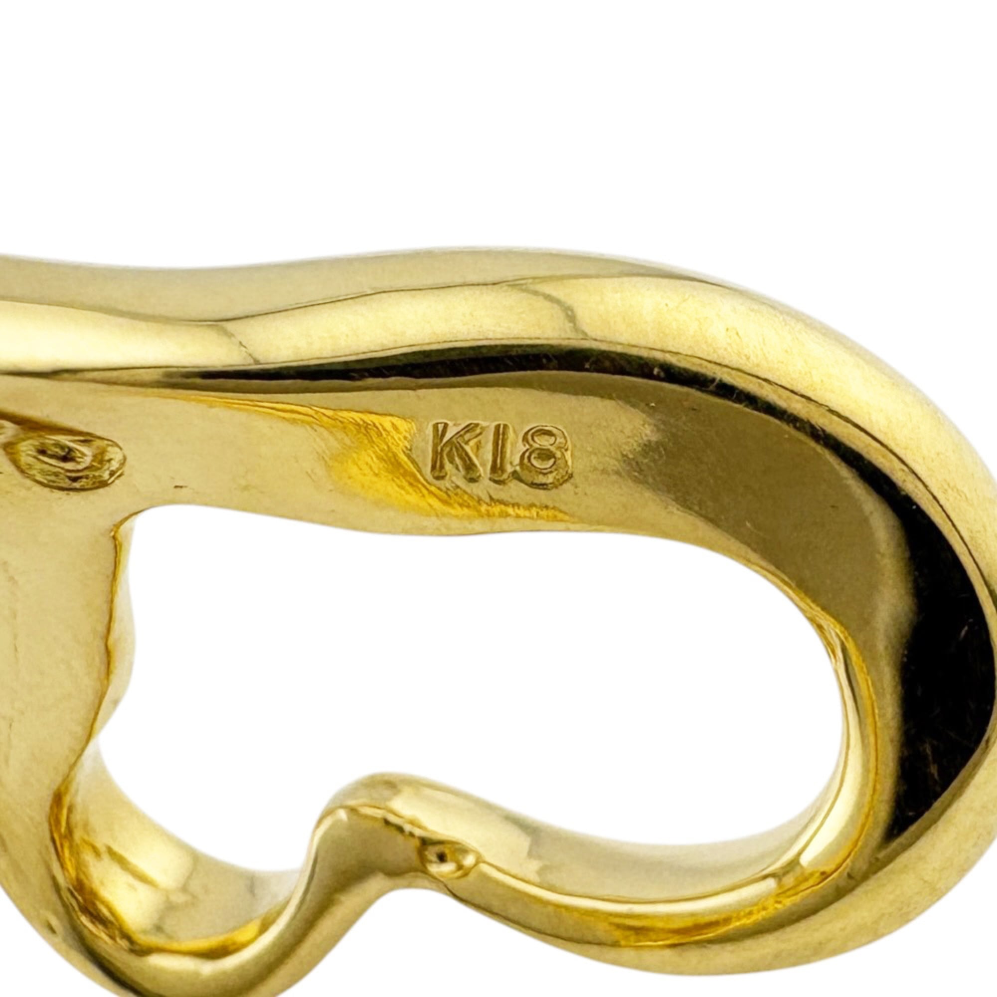 Tiffany Gold Yellow Gold (18K) Band Ring (Pre-Owned)
