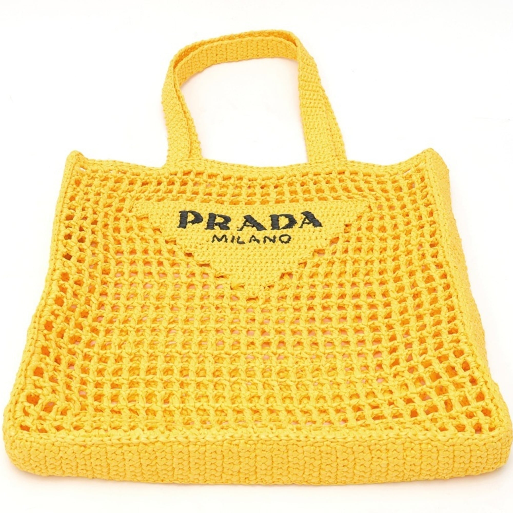 Prada Yellow Tote Bag (Pre-Owned)