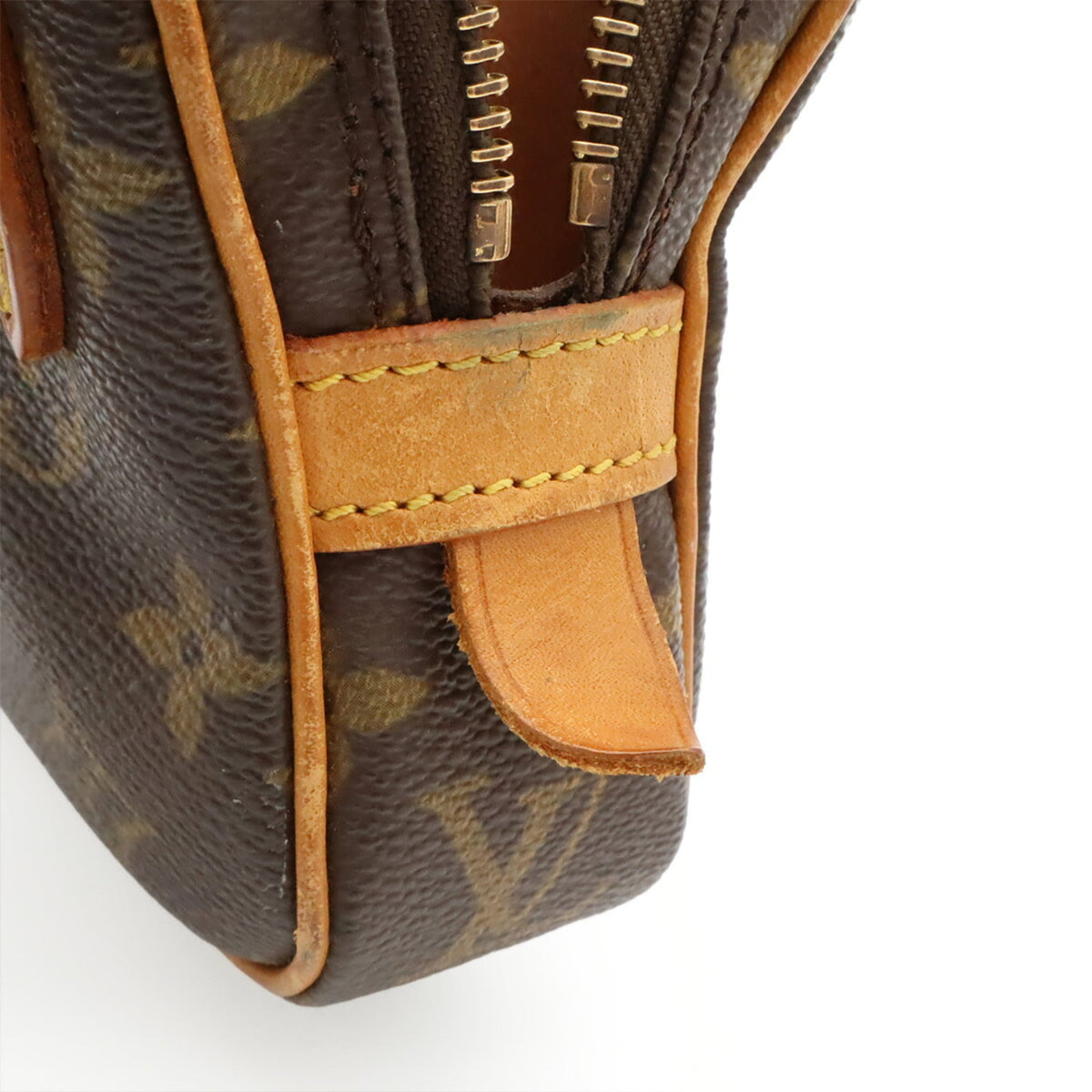 Louis Vuitton Brown Monogram Canvas Pochette Shoulder Bag (Pre-Owned)