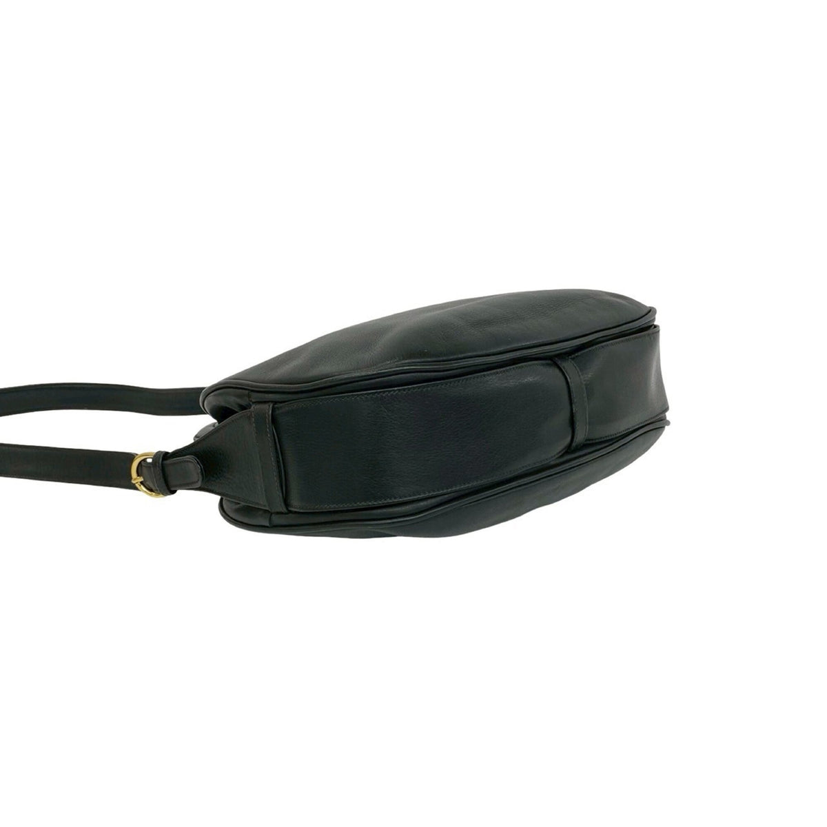 Gucci Black Leather Pochette Shoulder Bag (Pre-Owned)