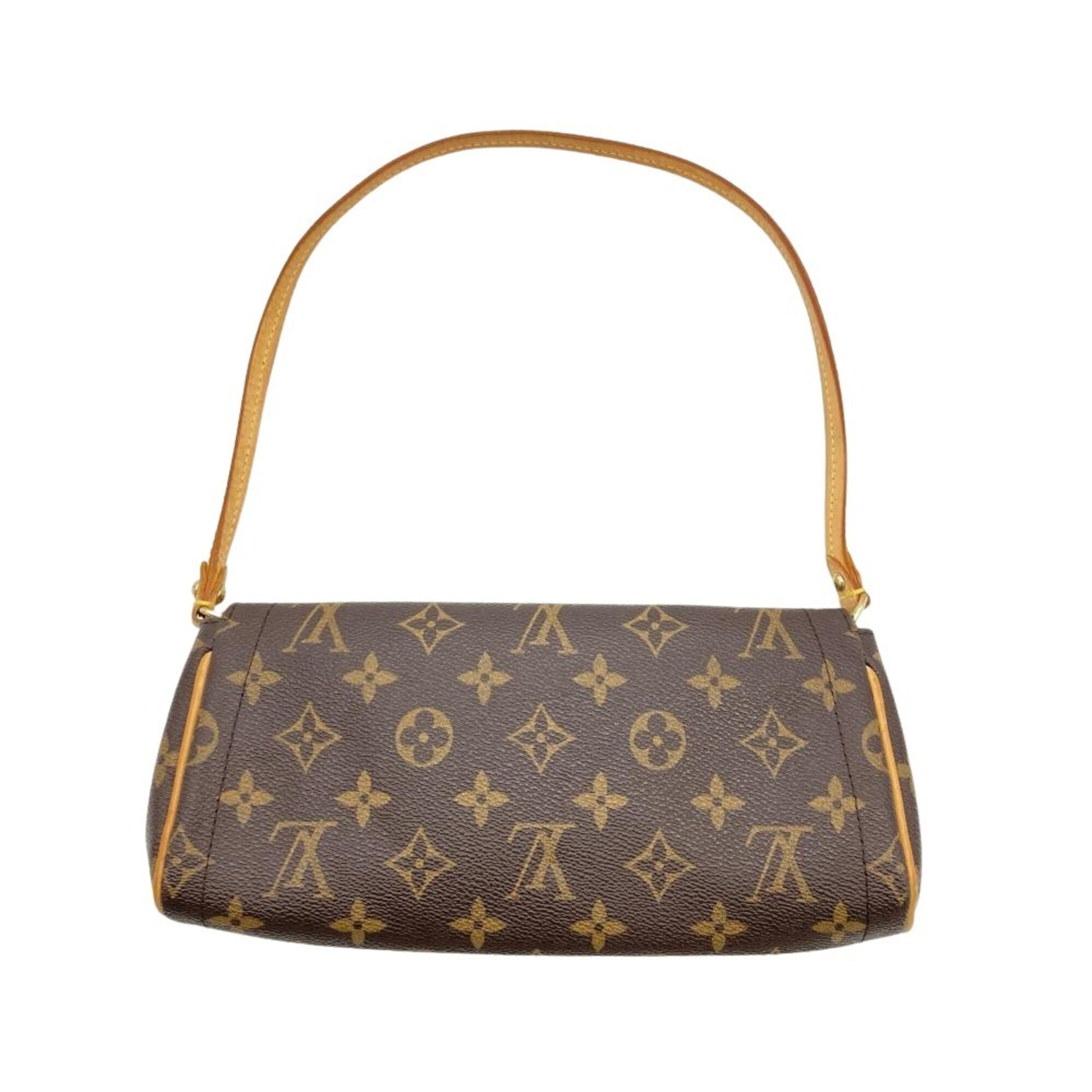 Louis Vuitton Brown Monogram Canvas Clutch Bag (Pre-Owned)