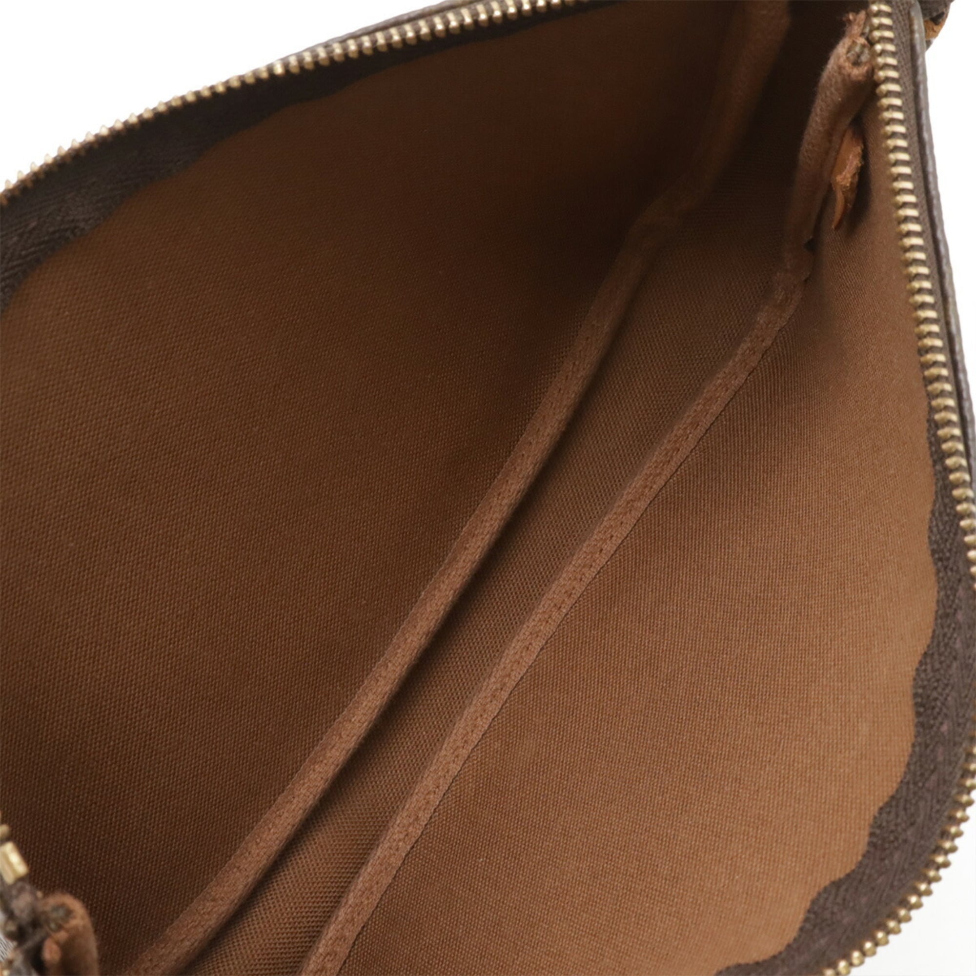 Louis Vuitton Monogram Brown Monogram Handbag Pochette (Pre-Owned)