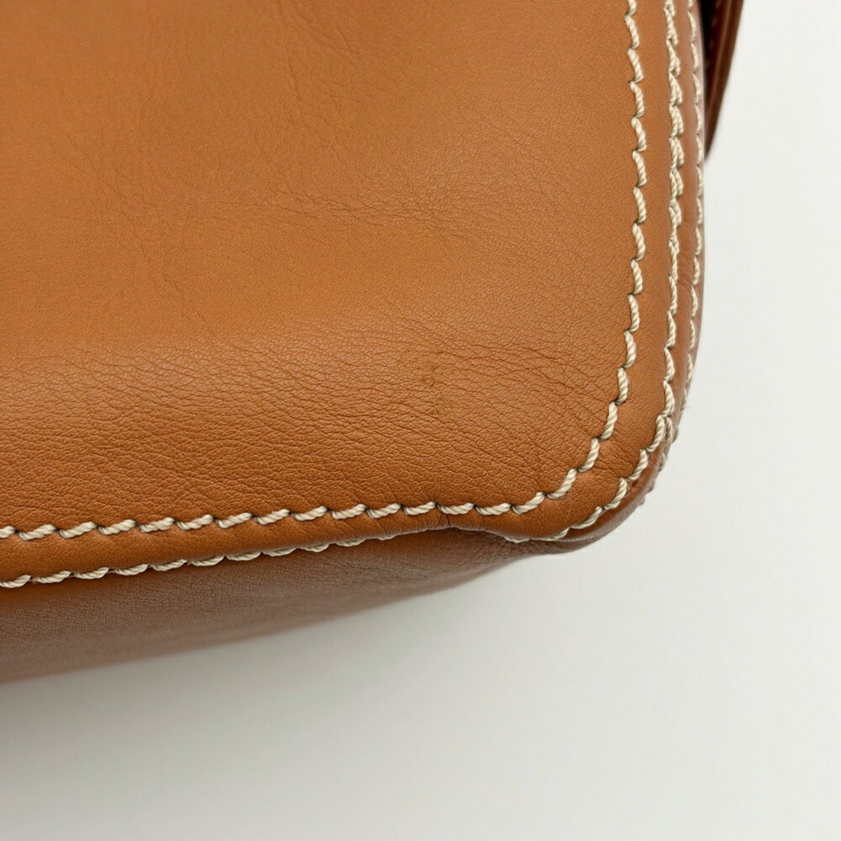 Celine Brown Camel Leather Handbag (Pre-Owned)