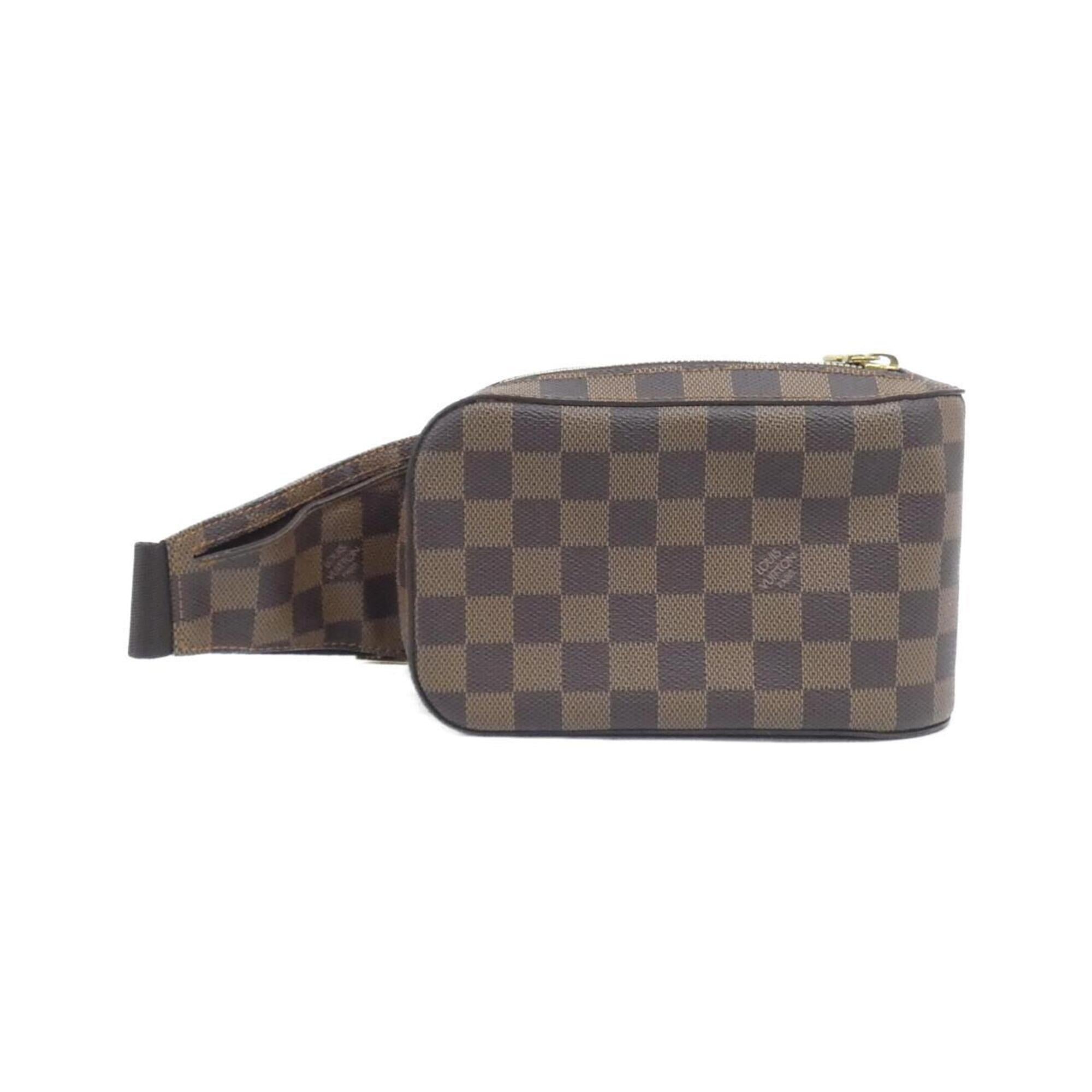 Louis Vuitton Ebene Coated Canvas Shoulder Bag (Pre-Owned)