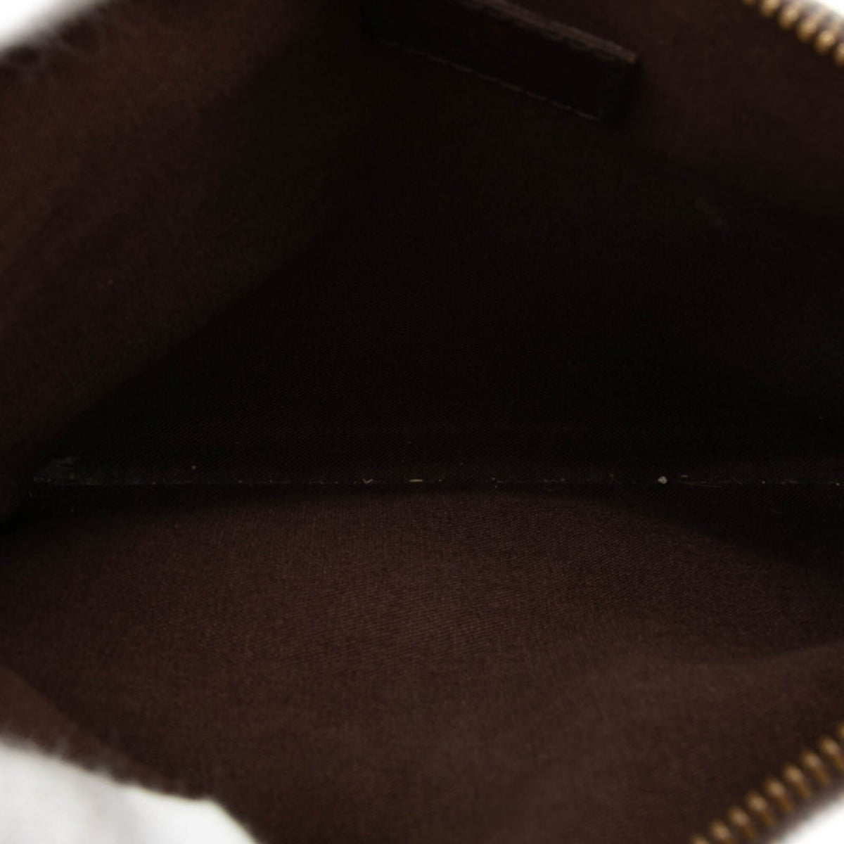 Louis Vuitton Brown Pvc Leather Shoulder Bag (Pre-Owned)