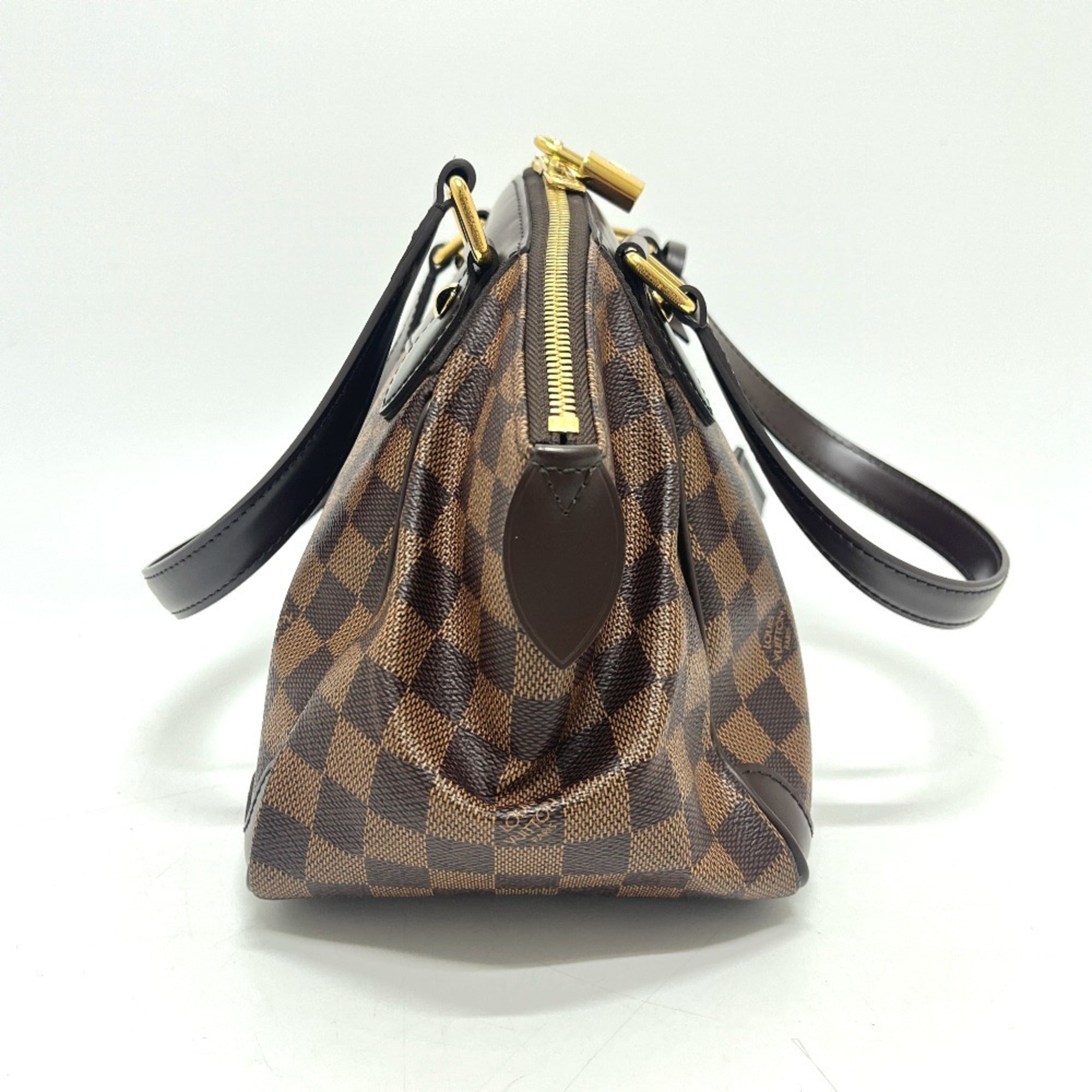 Louis Vuitton Brown Ebene Damier Canvas Shoulder Bag Tote Bag (Pre-Owned)