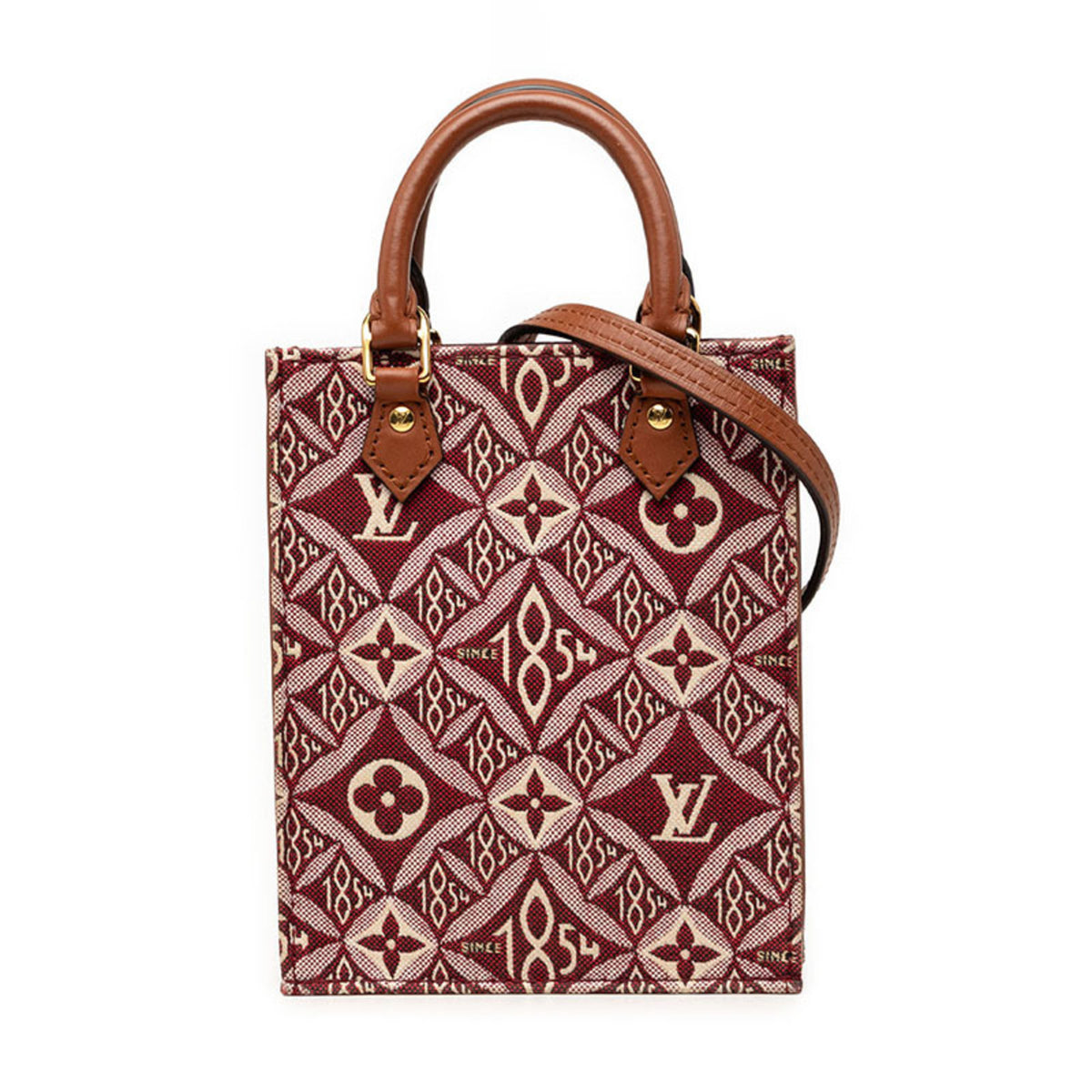Louis Vuitton Bordeaux Brown Monogram Monogram Handbag Shoulder Bag (Pre-Owned)