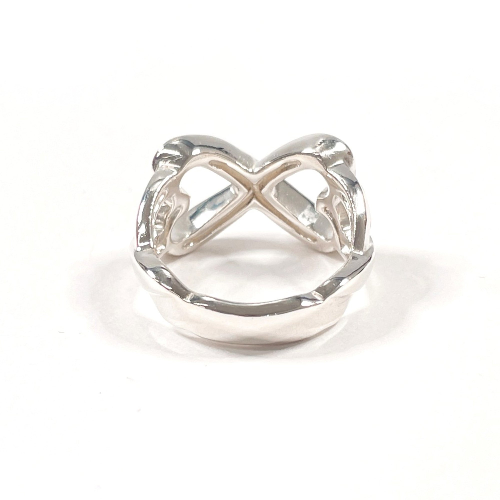 Tiffany Silver Silver 925 Band Ring (Pre-Owned)