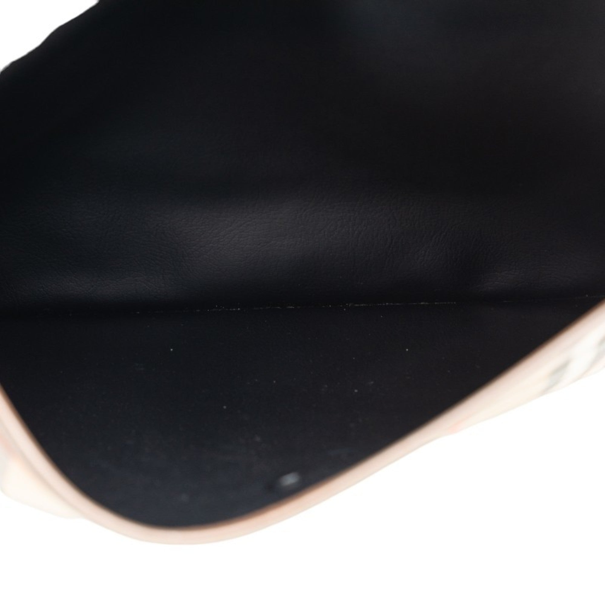 Burberry Beige Canvas Leather Clutch Bag (Pre-Owned)