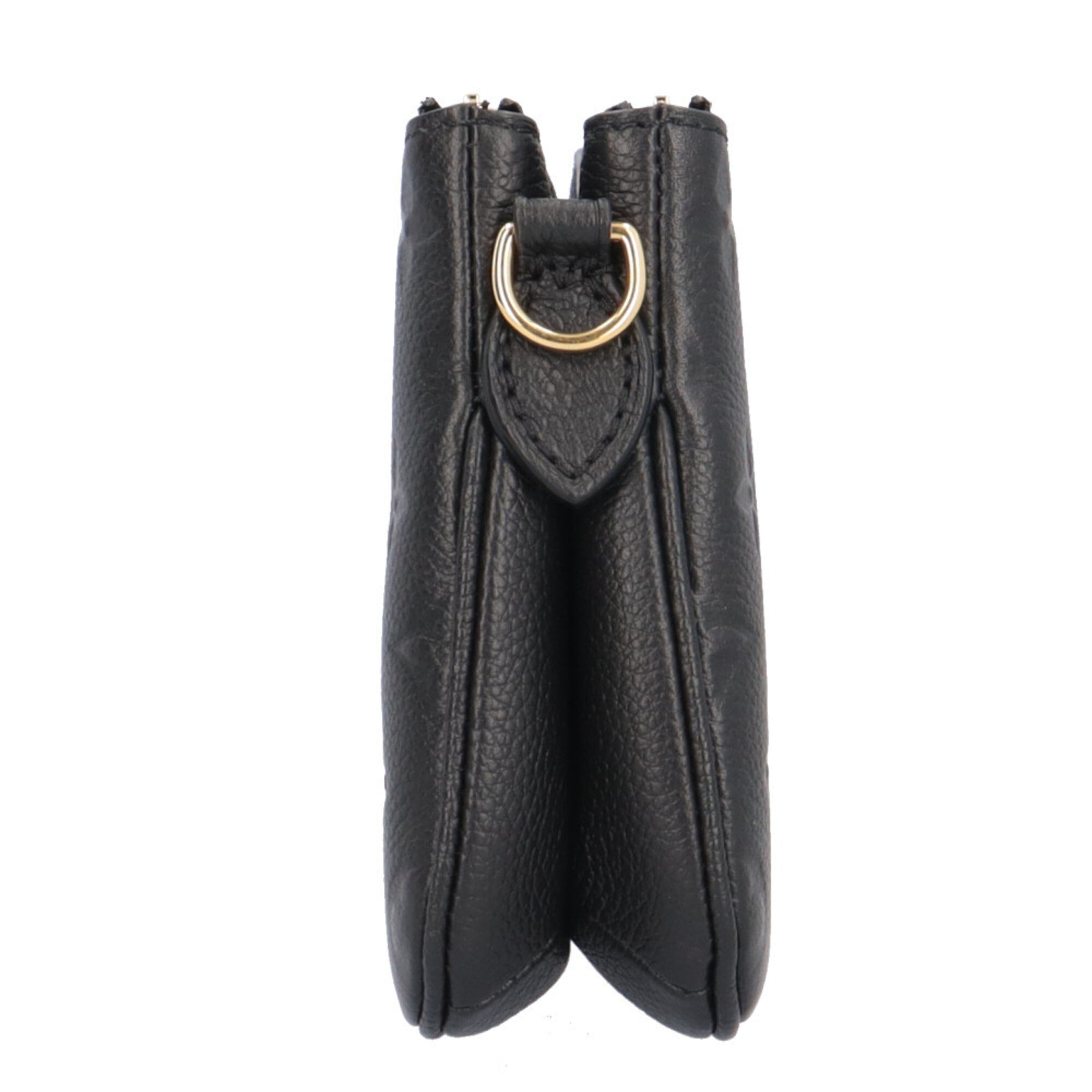 Louis Vuitton Monogram Empreinte Black Noir Monogram Empreinte Pochette Shoulder Bag (Pre-Owned)