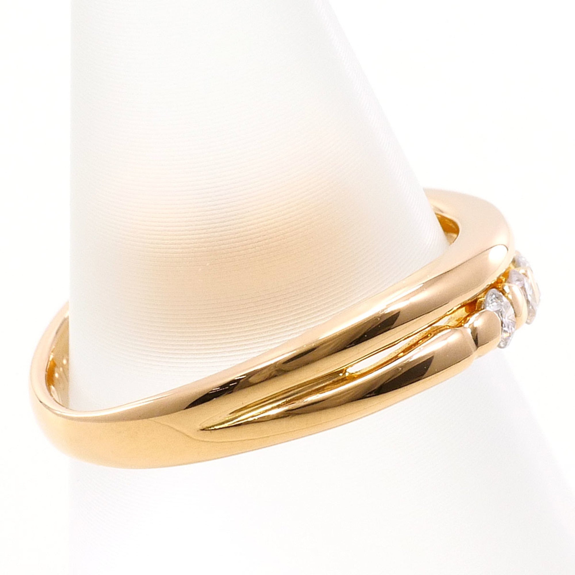 Unbranded Pink Gold Pink Gold (18K) Band Ring (Pre-Owned)