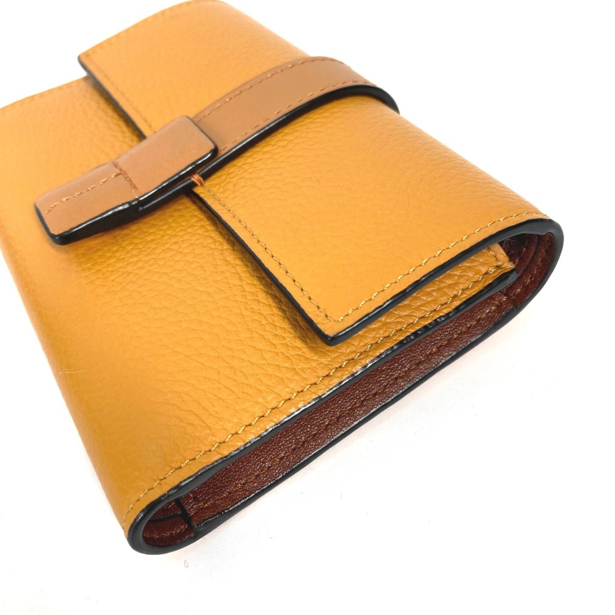 Loewe Brown Leather Wallet (Bi-Fold) (Pre-Owned)