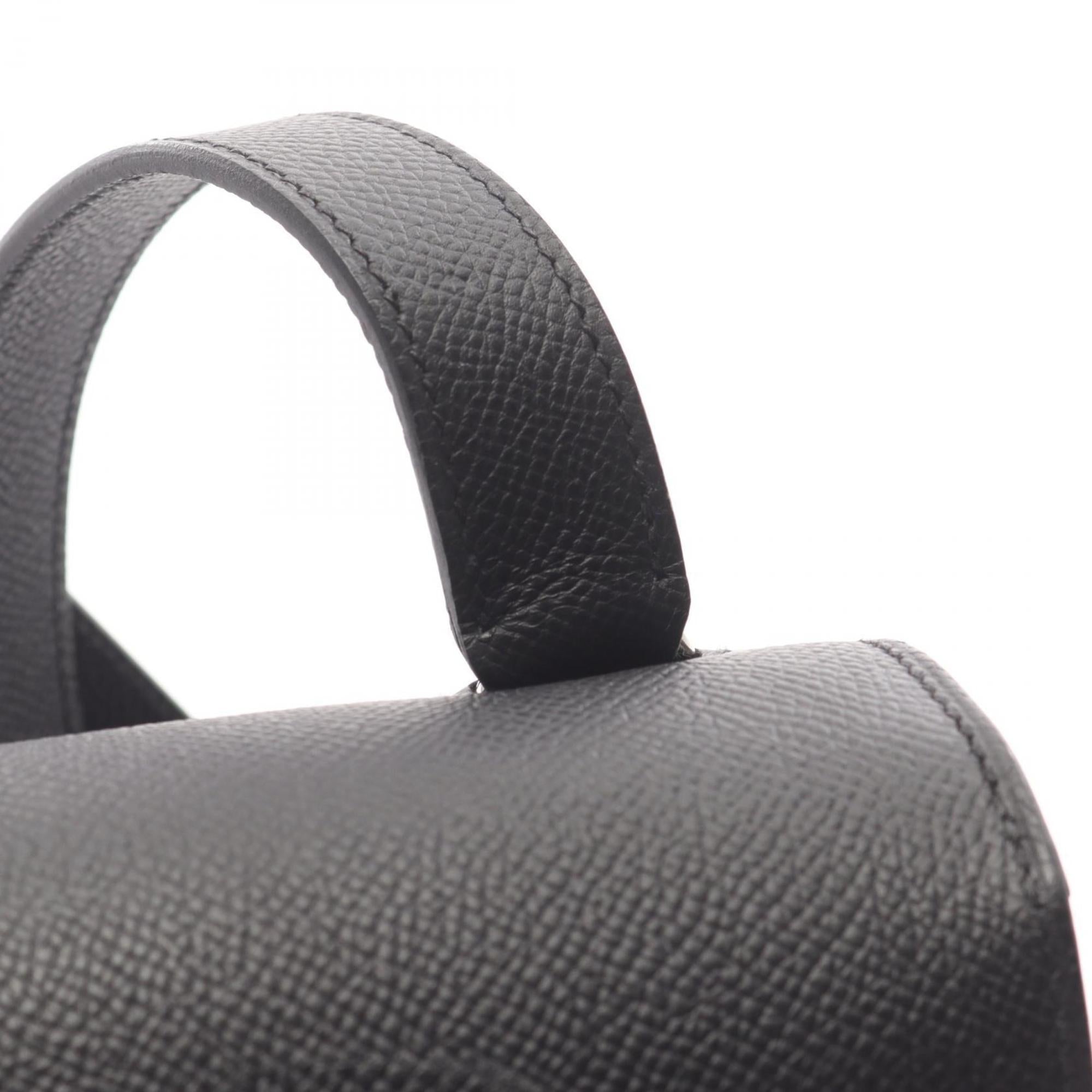 Hermes Black Leather Shoulder Bag (Pre-Owned)