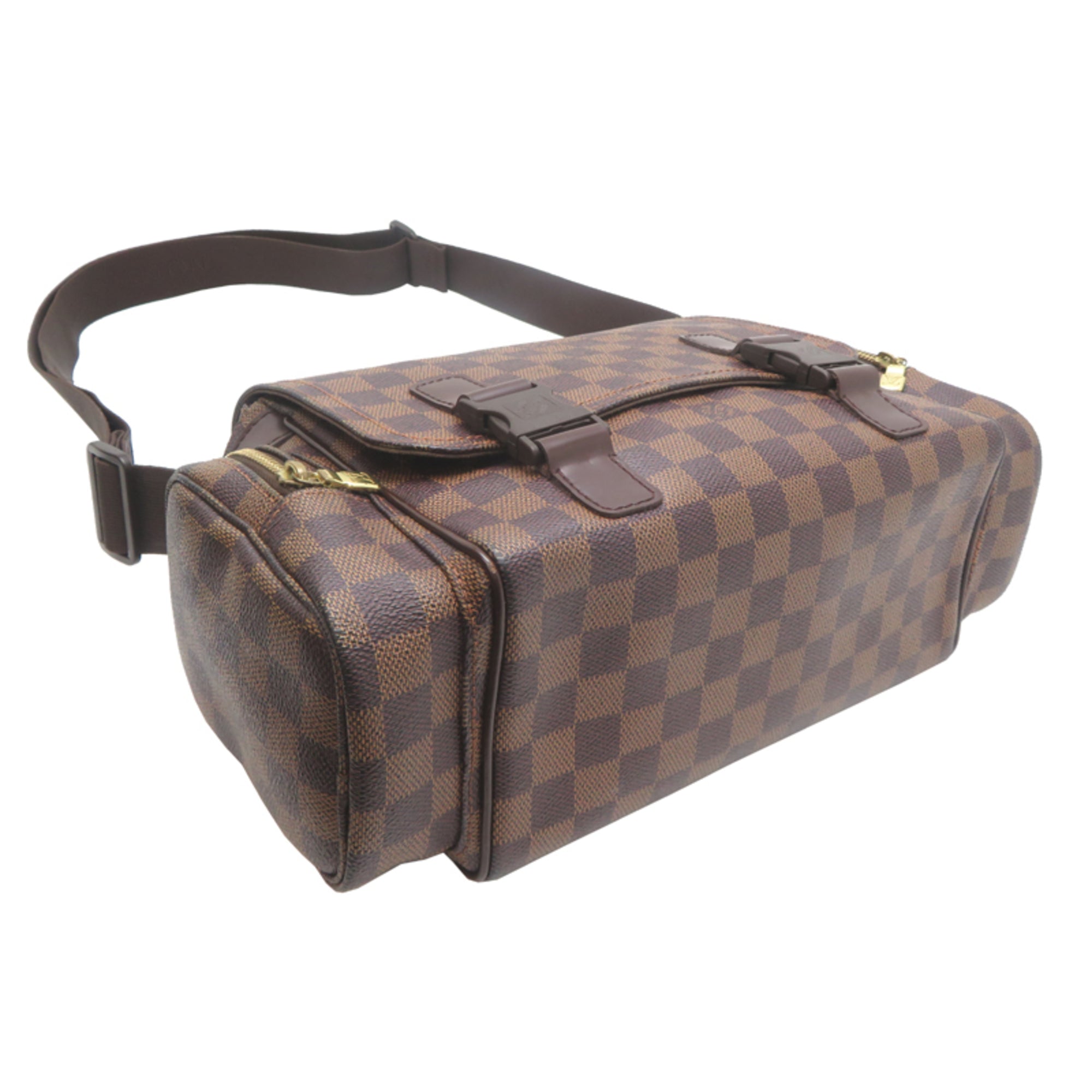 Louis Vuitton Brown Damier Canvas Shoulder Bag (Pre-Owned)