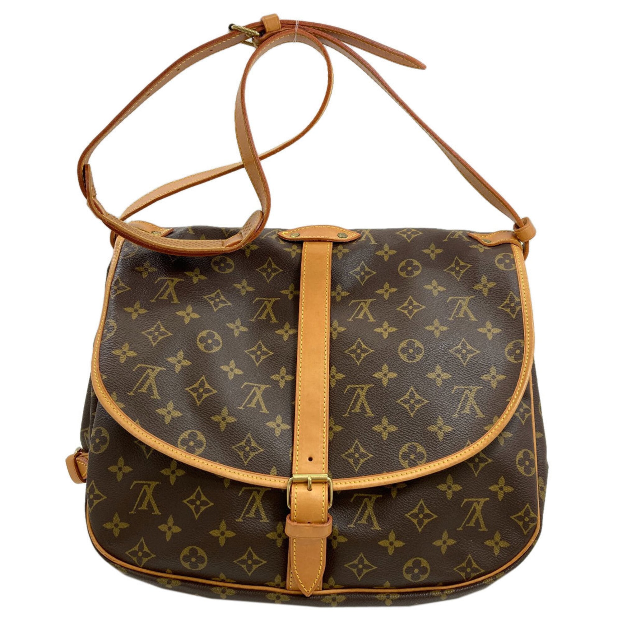 Louis Vuitton Brown Monogram Monogram Shoulder Bag (Pre-Owned)