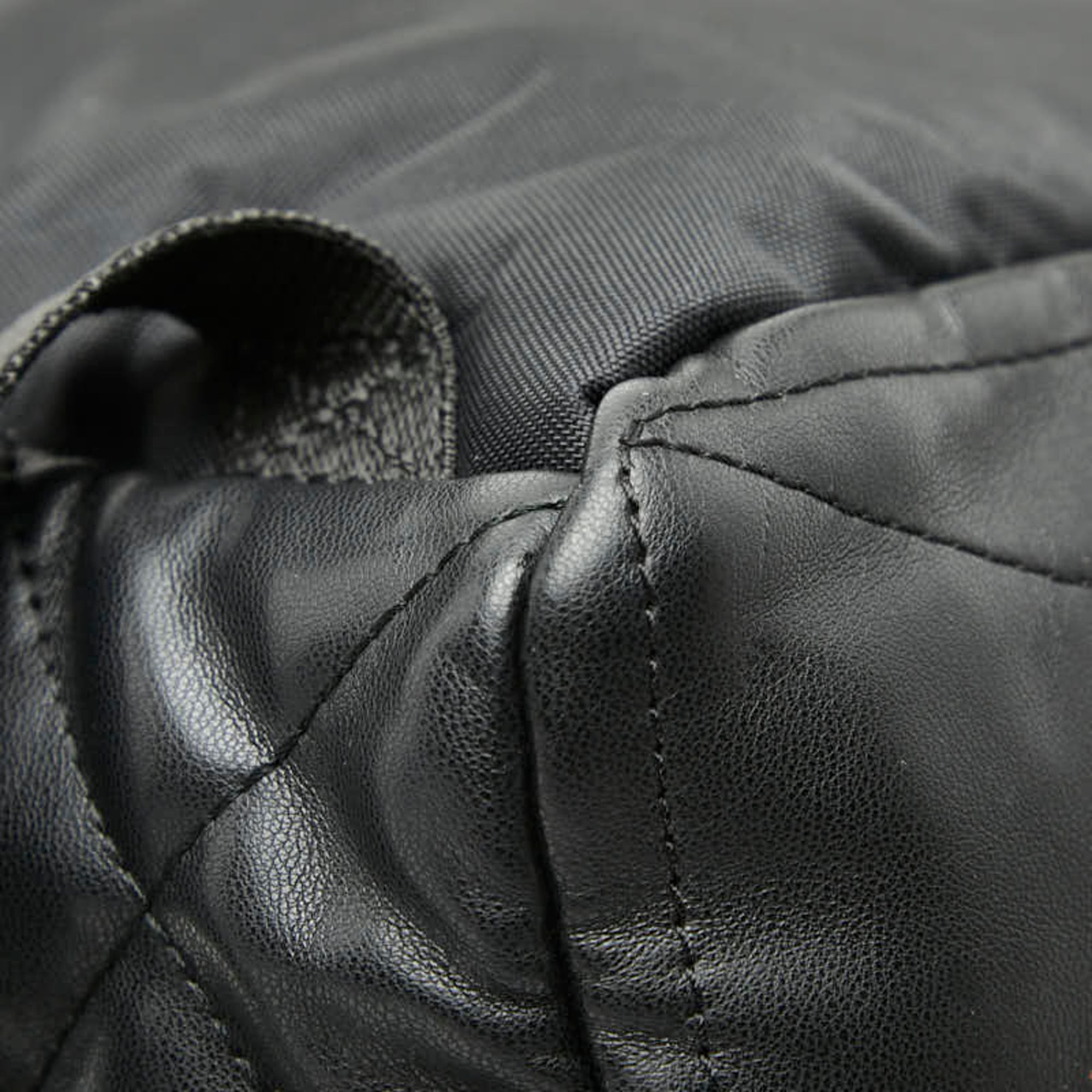 Marc Jacobs Black Quilting Backpack (Pre-Owned)