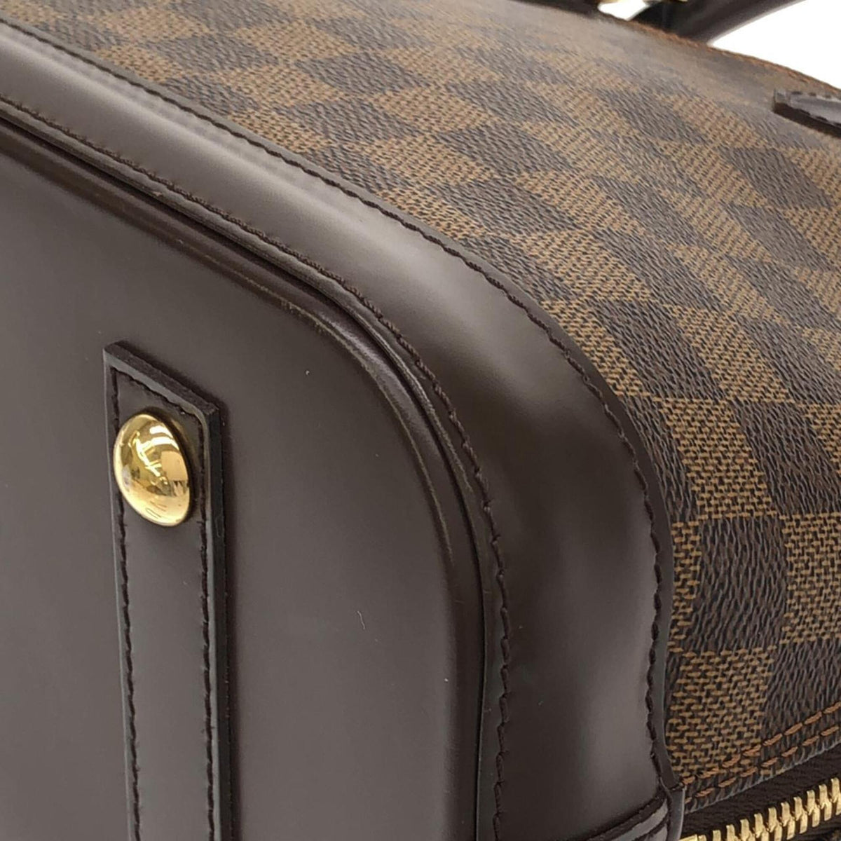 Louis Vuitton Damier Canvas Ebene Coated Canvas Handbag (Pre-Owned)