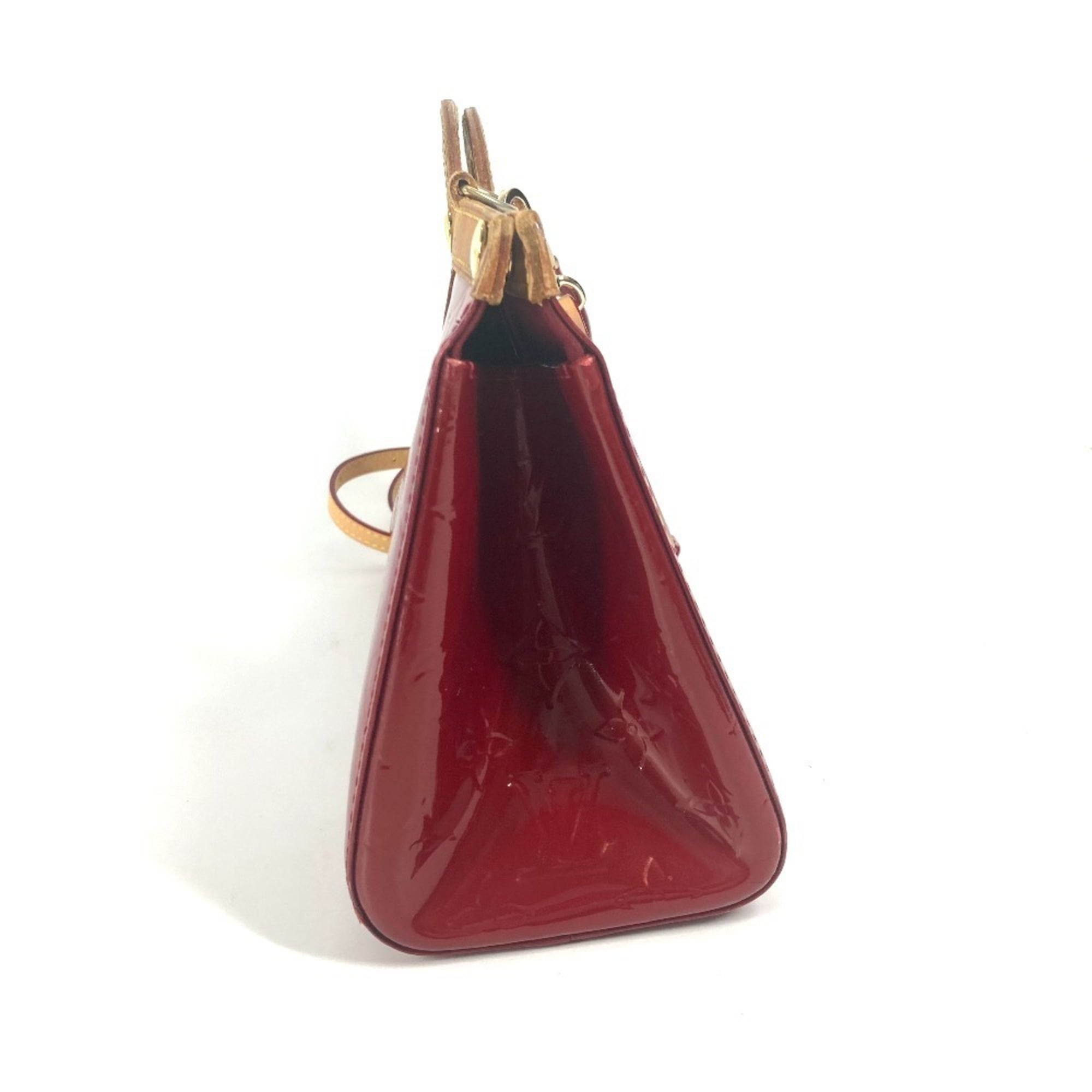 Louis Vuitton Monogram Vernis Red Color Monogram Vernis Handbag (Pre-Owned)