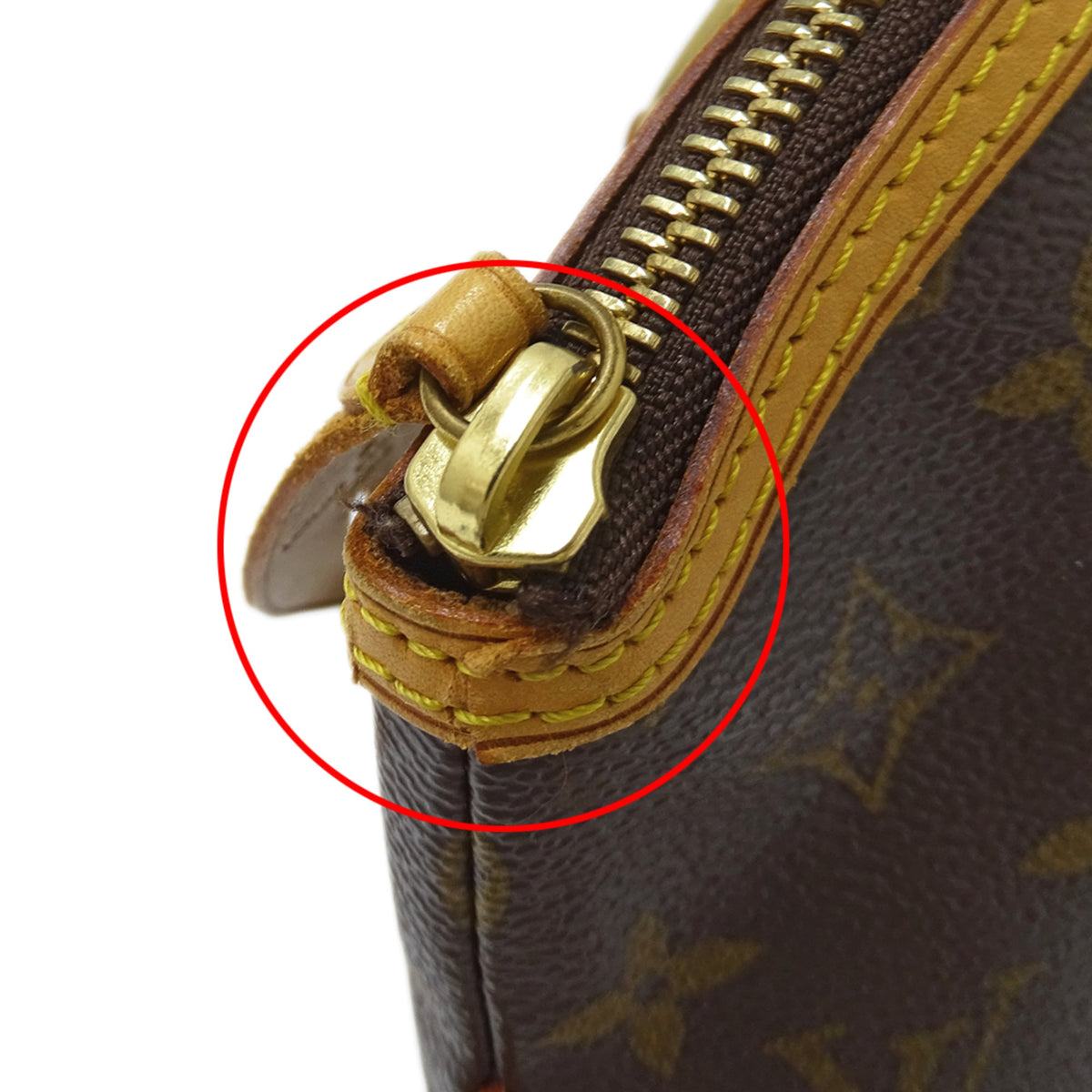 Louis Vuitton Brown Galle Monogram Monogram Handbag (Pre-Owned)