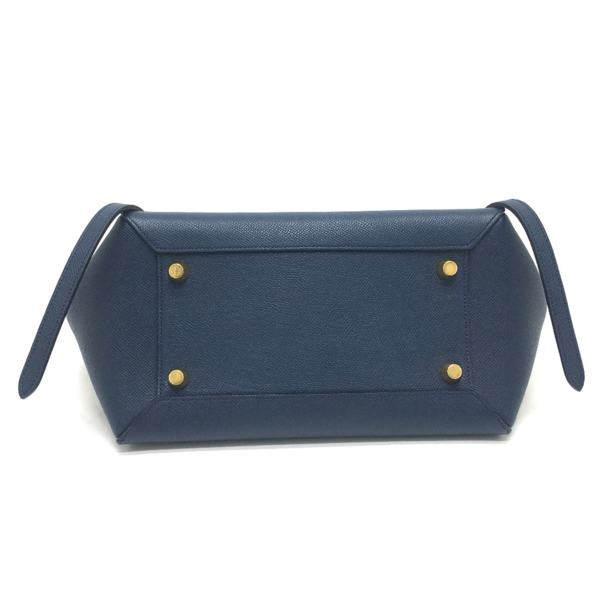 Celine Navy Leather Handbag (Pre-Owned)
