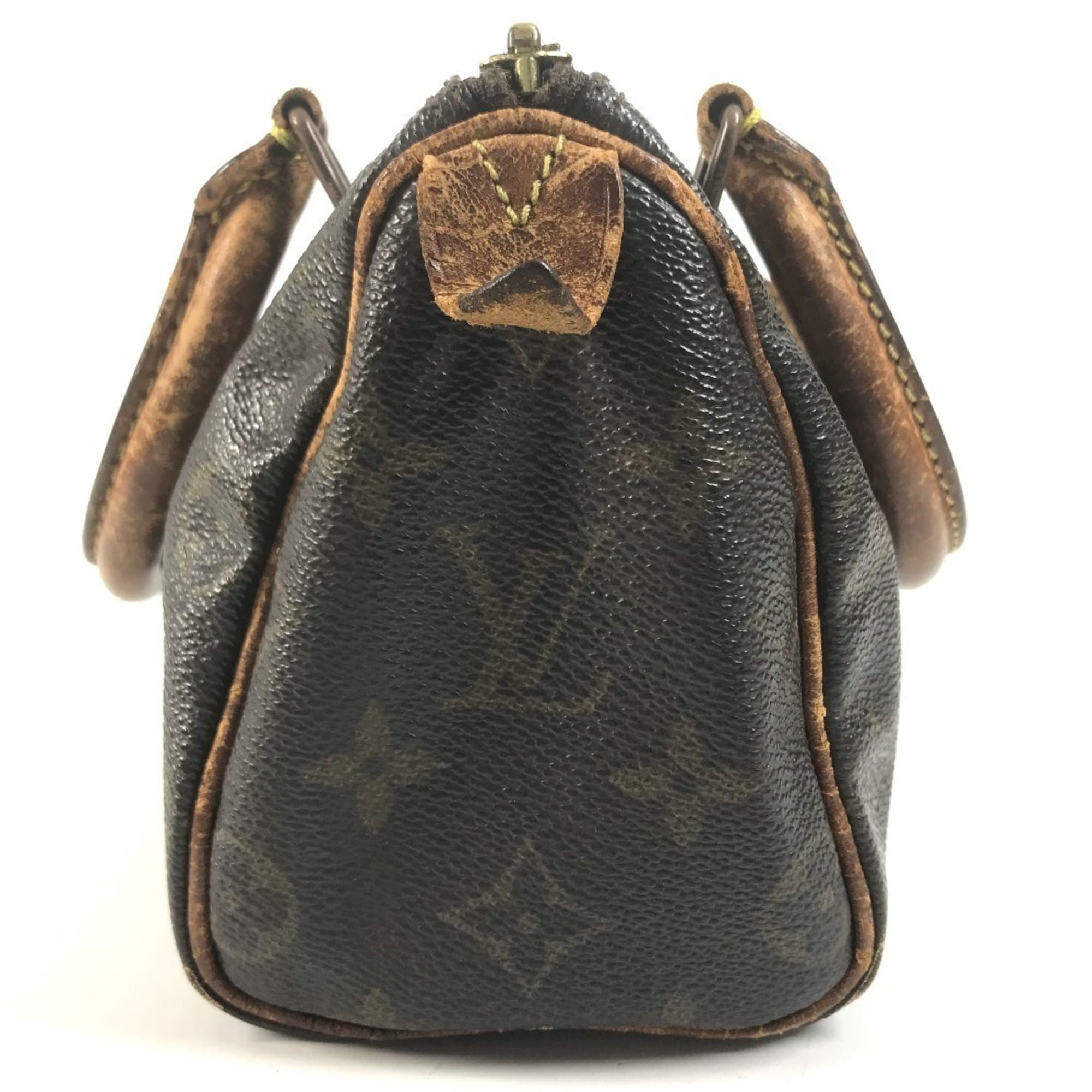 Louis Vuitton Brown Galle Monogram Canvas Handbag Pouch (Pre-Owned)