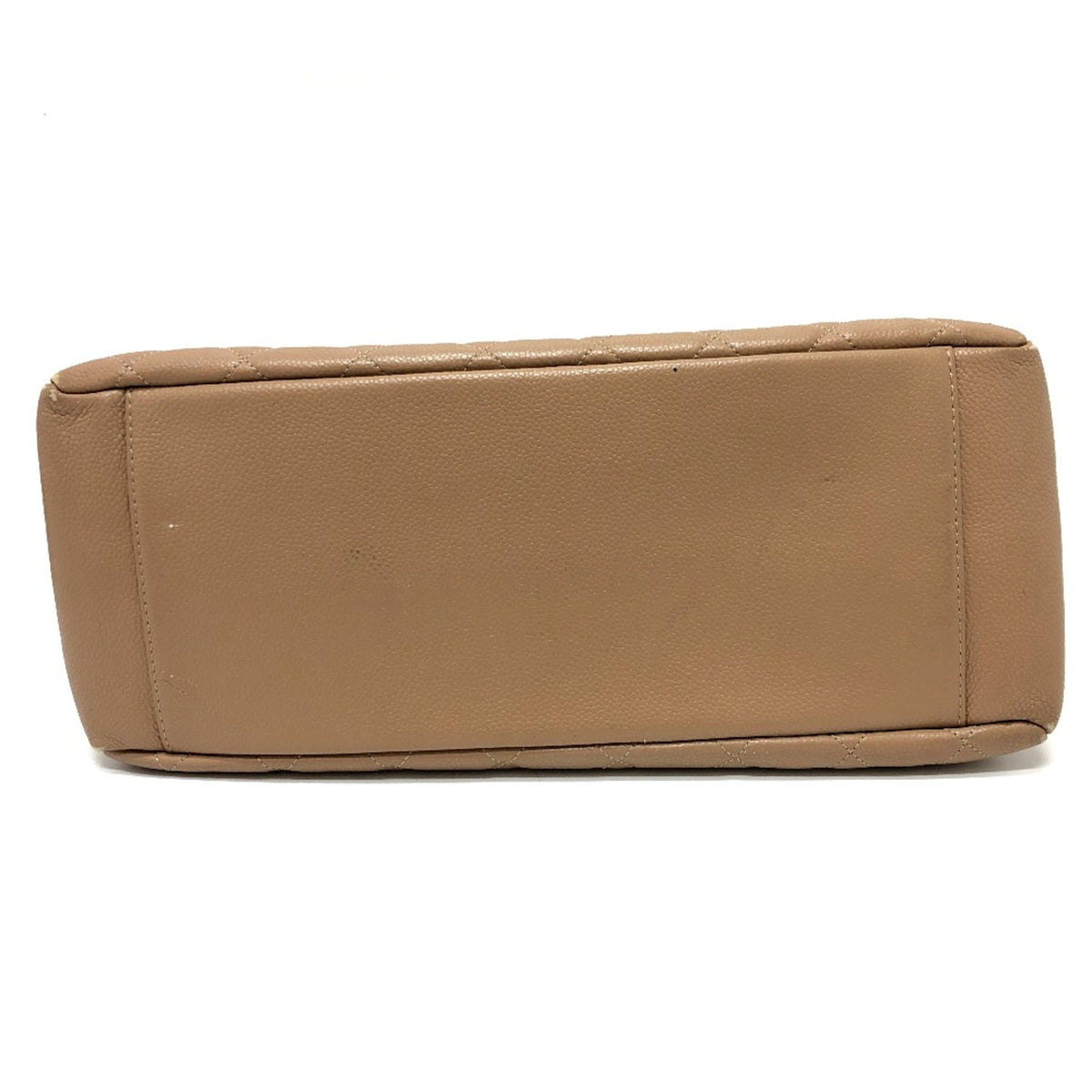 Chanel Beige Leather Shoulder Bag (Pre-Owned)