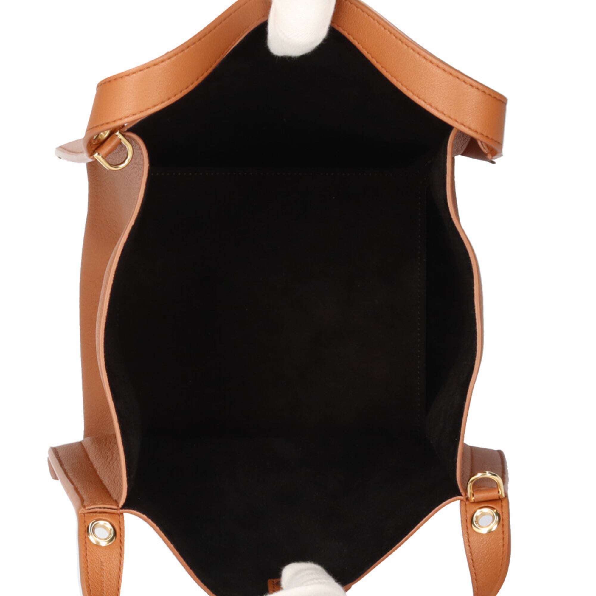 Celine Brown Camel Leather Shoulder Bag (Pre-Owned)