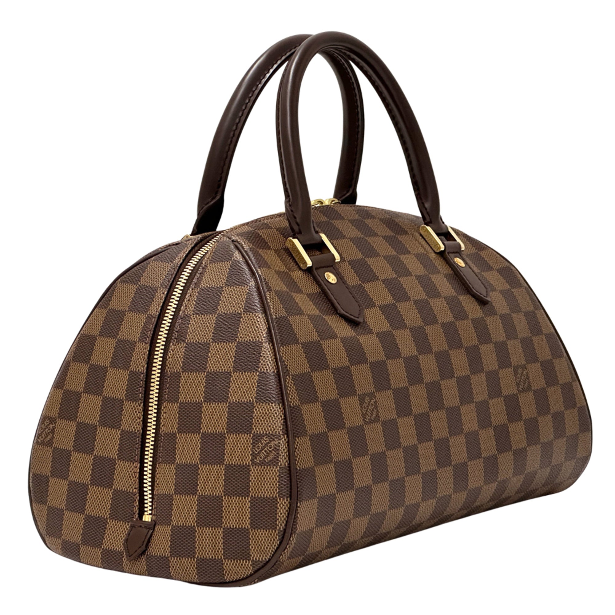 Louis Vuitton Brown Damier Canvas Ebene Damier Canvas Handbag (Pre-Owned)