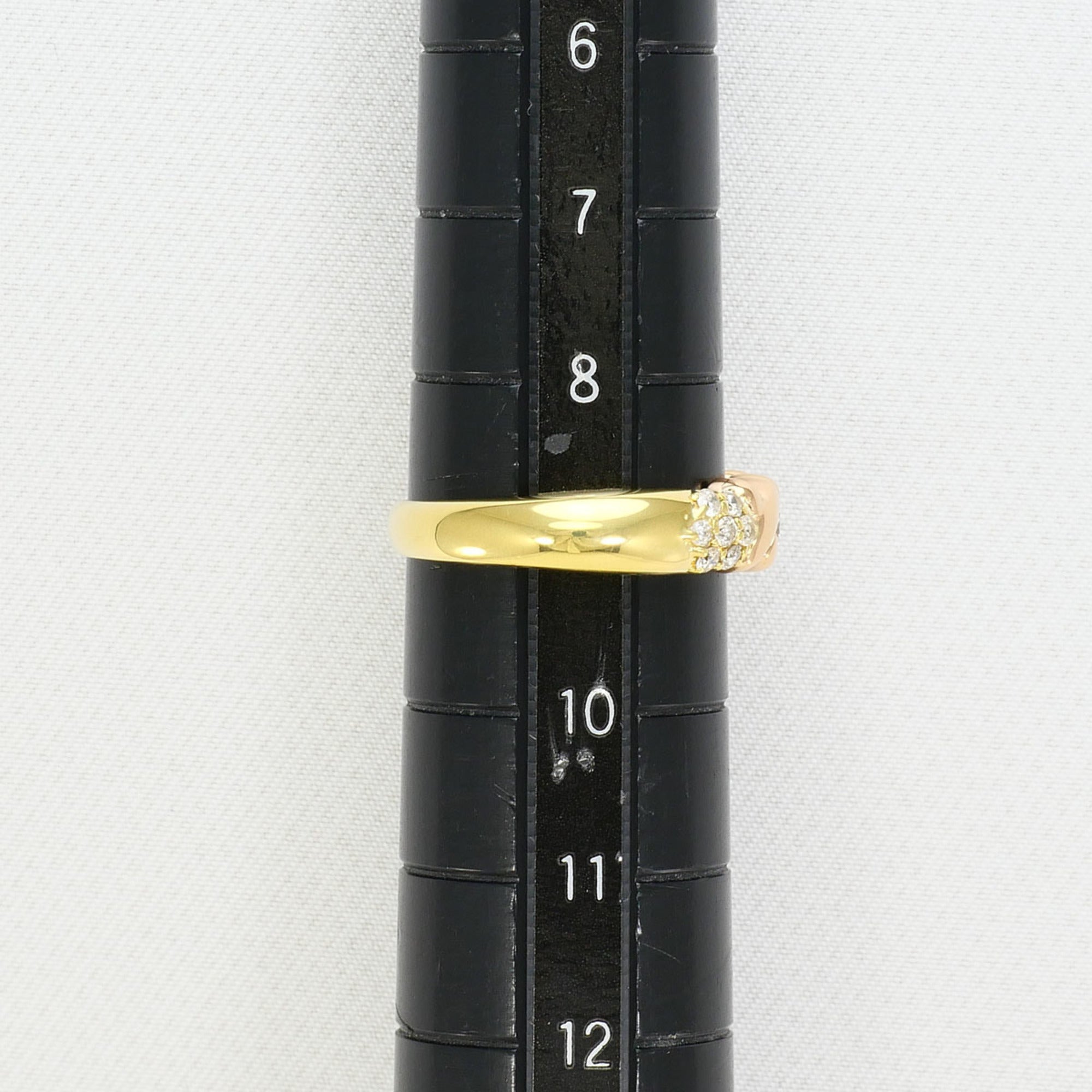 Unbranded Pink Gold Yellow Gold Yellow Gold (18K) Pink Gold (18K) Band Ring (Pre-Owned)