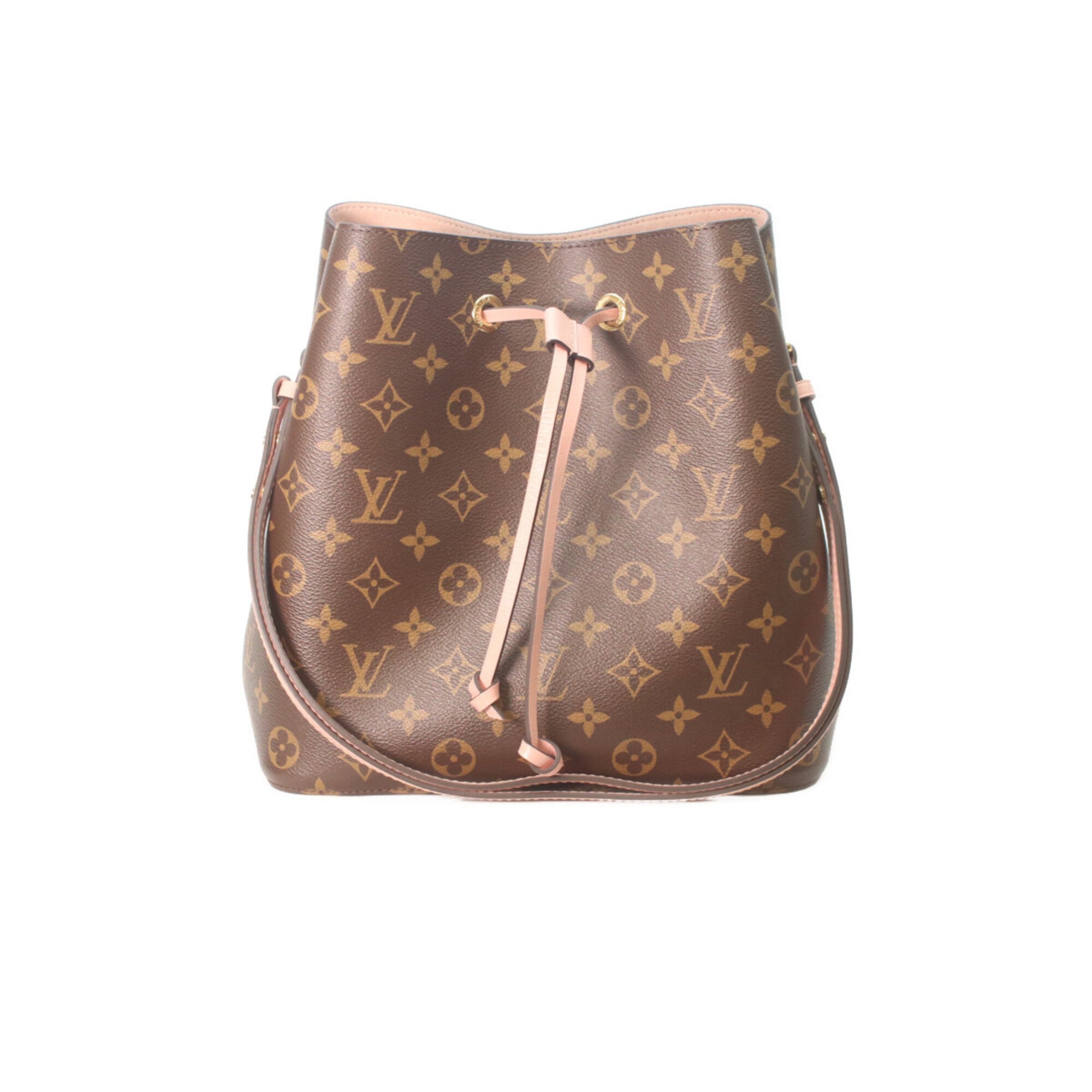 Louis Vuitton Brown Monogram Pink Rose Poudre Monogram Rose Monogram Shoulder Bag (Pre-Owned)